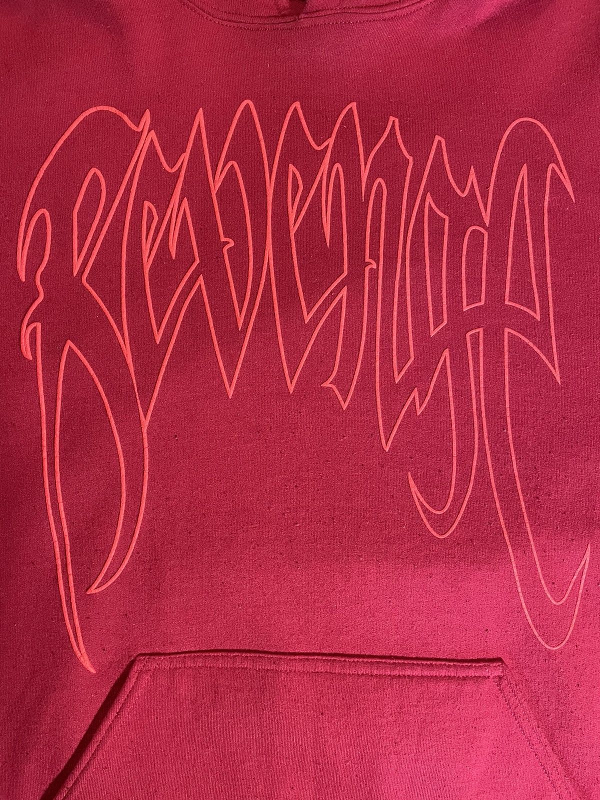 Revenge Revenge x XXXTENTACION Maroon Outline Kill Hoodie Size US L / EU 52-54 / 3 - 8 Thumbnail