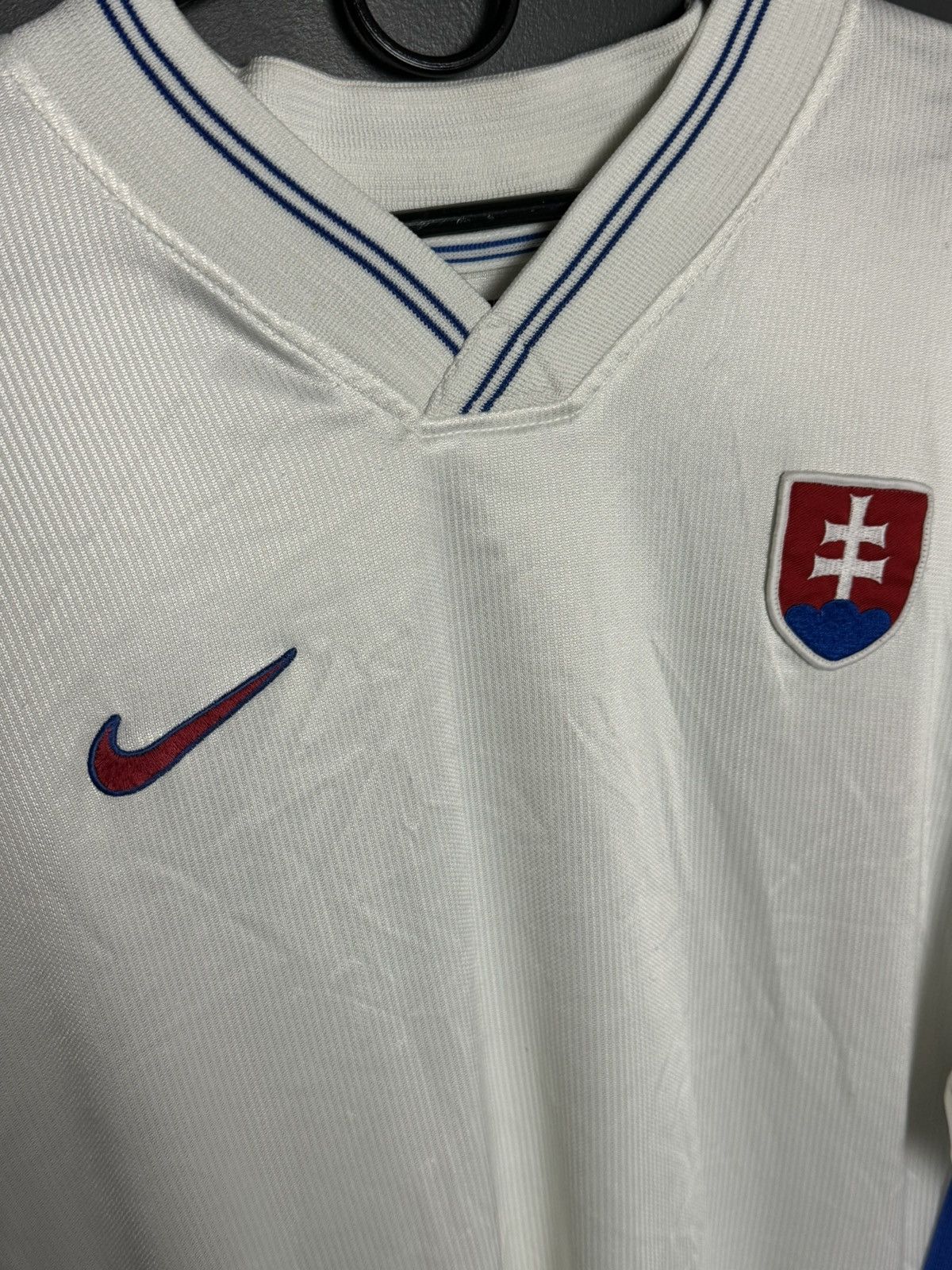 Nike Slovakia National Team 98/00 Away Football Jersey T-Shirt Size US XXL / EU 58 / 5 - 3 Thumbnail