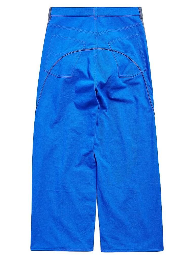 Balenciaga o1tr1nto0426 Tracksuit Denim Pants in Royal Blue Size US 28 / EU 44 - 3 Thumbnail