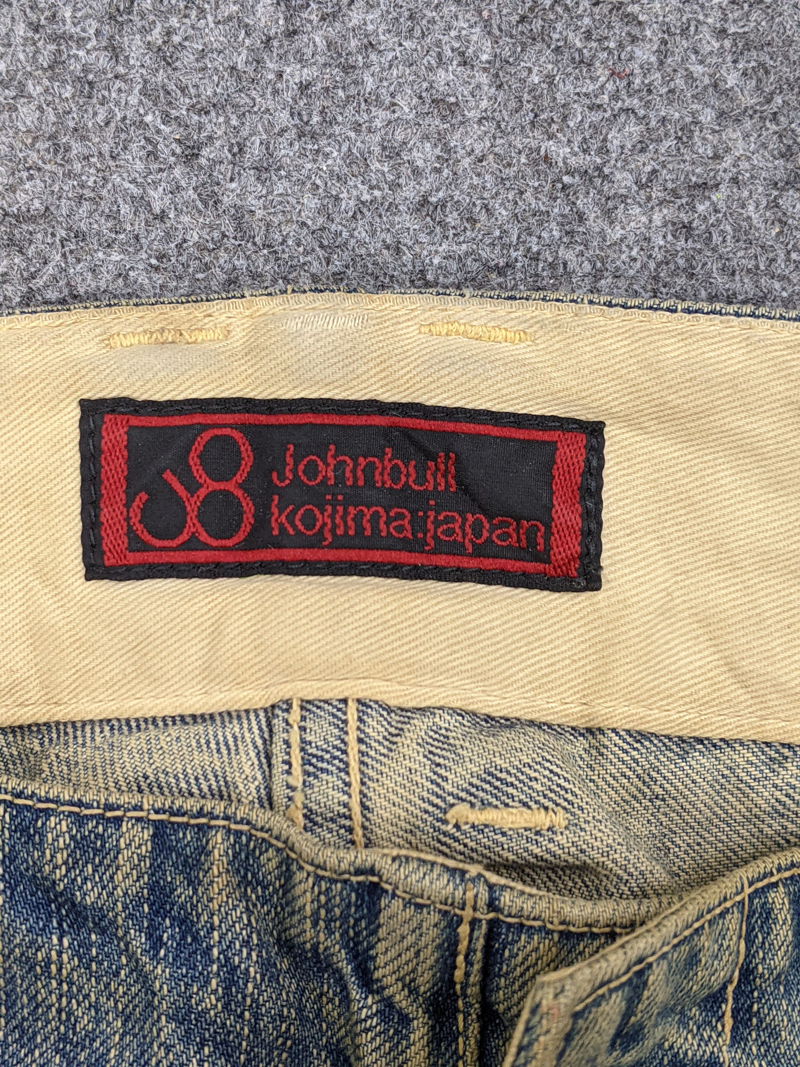 If Six Was Nine Johnbull Kojima Genes Japan Multi Pocket Rusty Jeans DJ0013Z Size US 33 - 6 Thumbnail