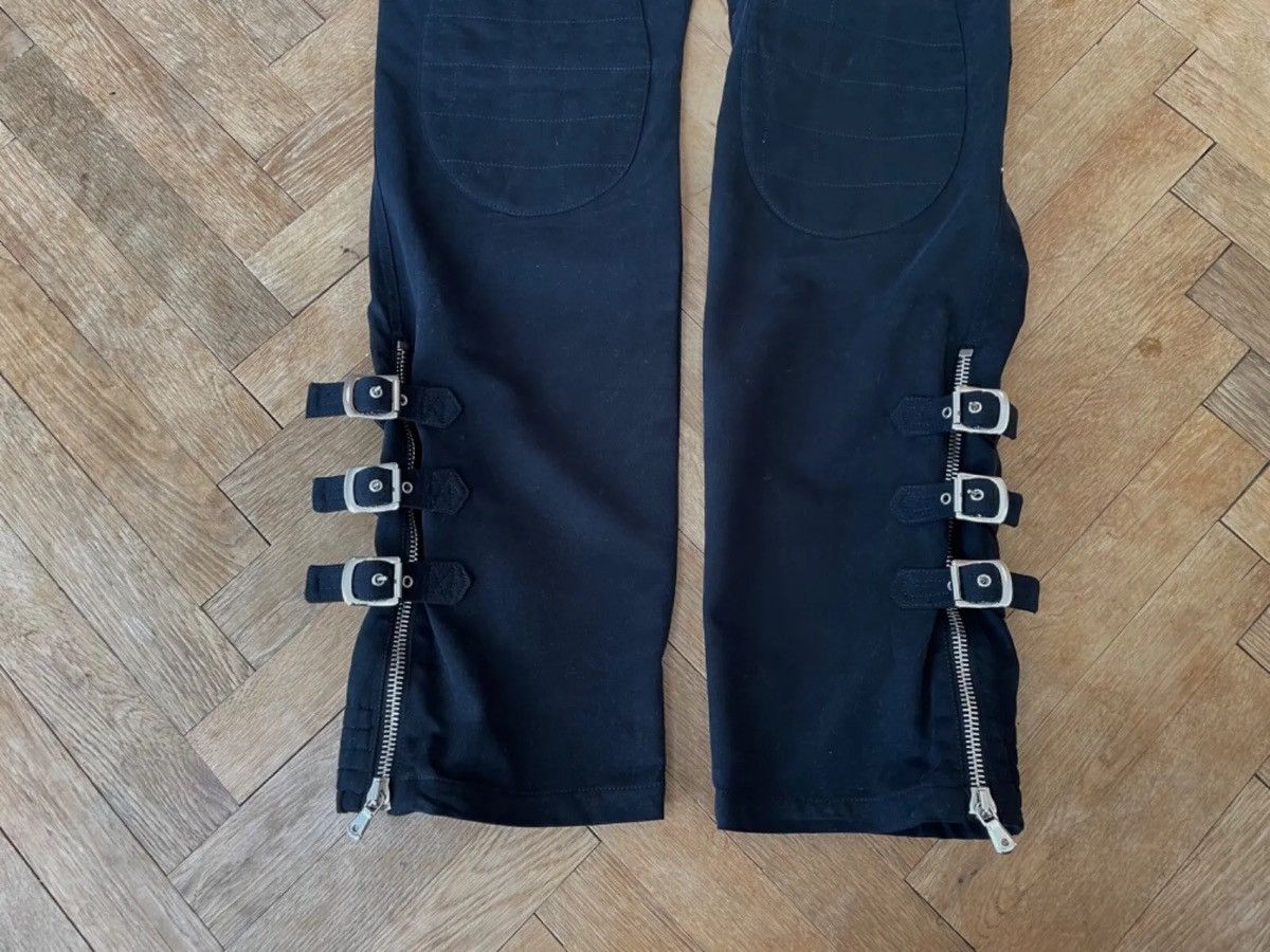 Dolce & Gabbana Dolce & Gabbana AW2006 Bondage Buckle Zipper Black Pants Size US 34 / EU 50 - 8 Thumbnail
