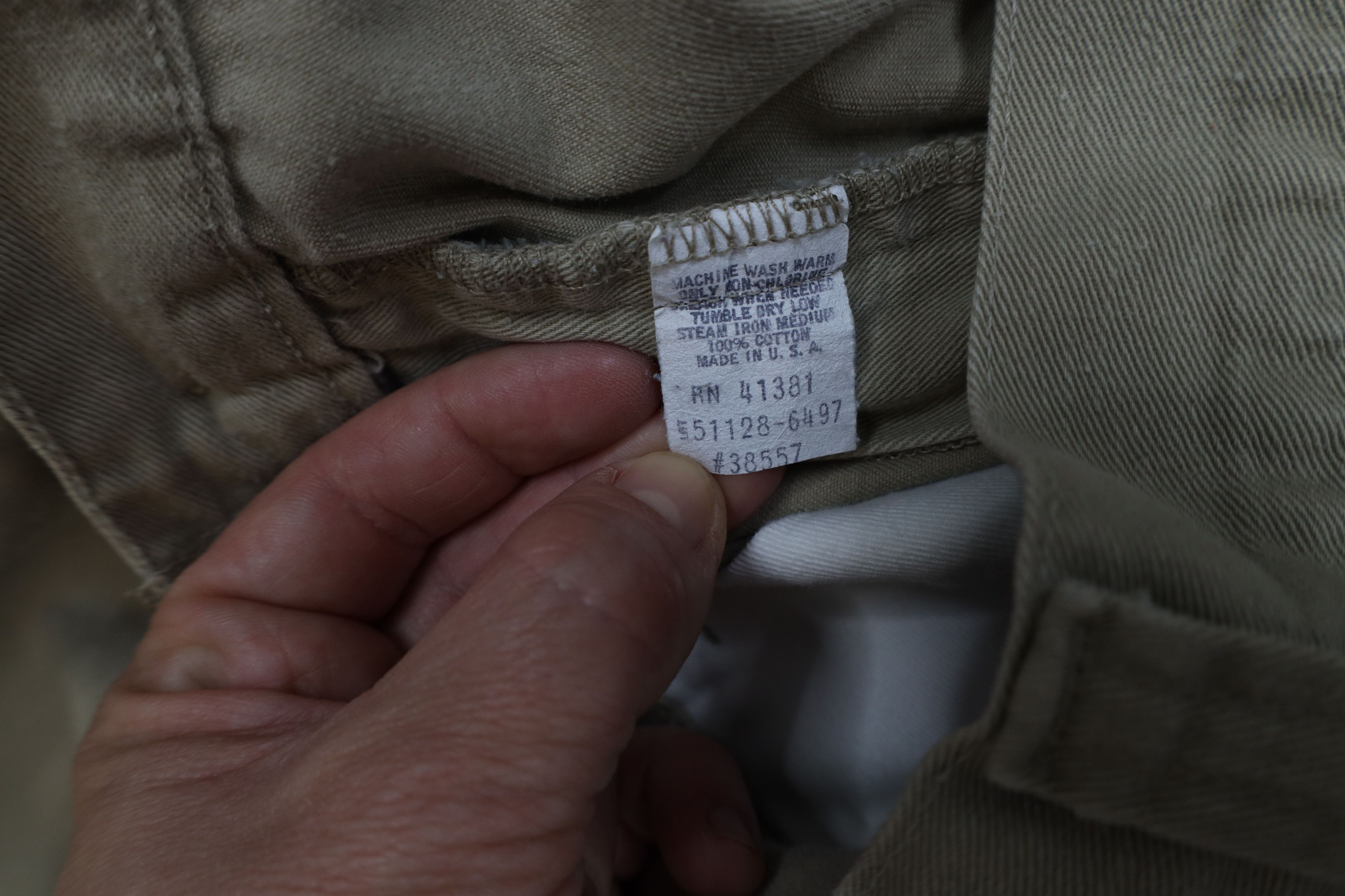 Ralph Lauren × Vintage Vintage 90s Ralph Lauren Above Knee Cotton Chino Shorts USA Size US 32 / EU 48 - 8 Thumbnail