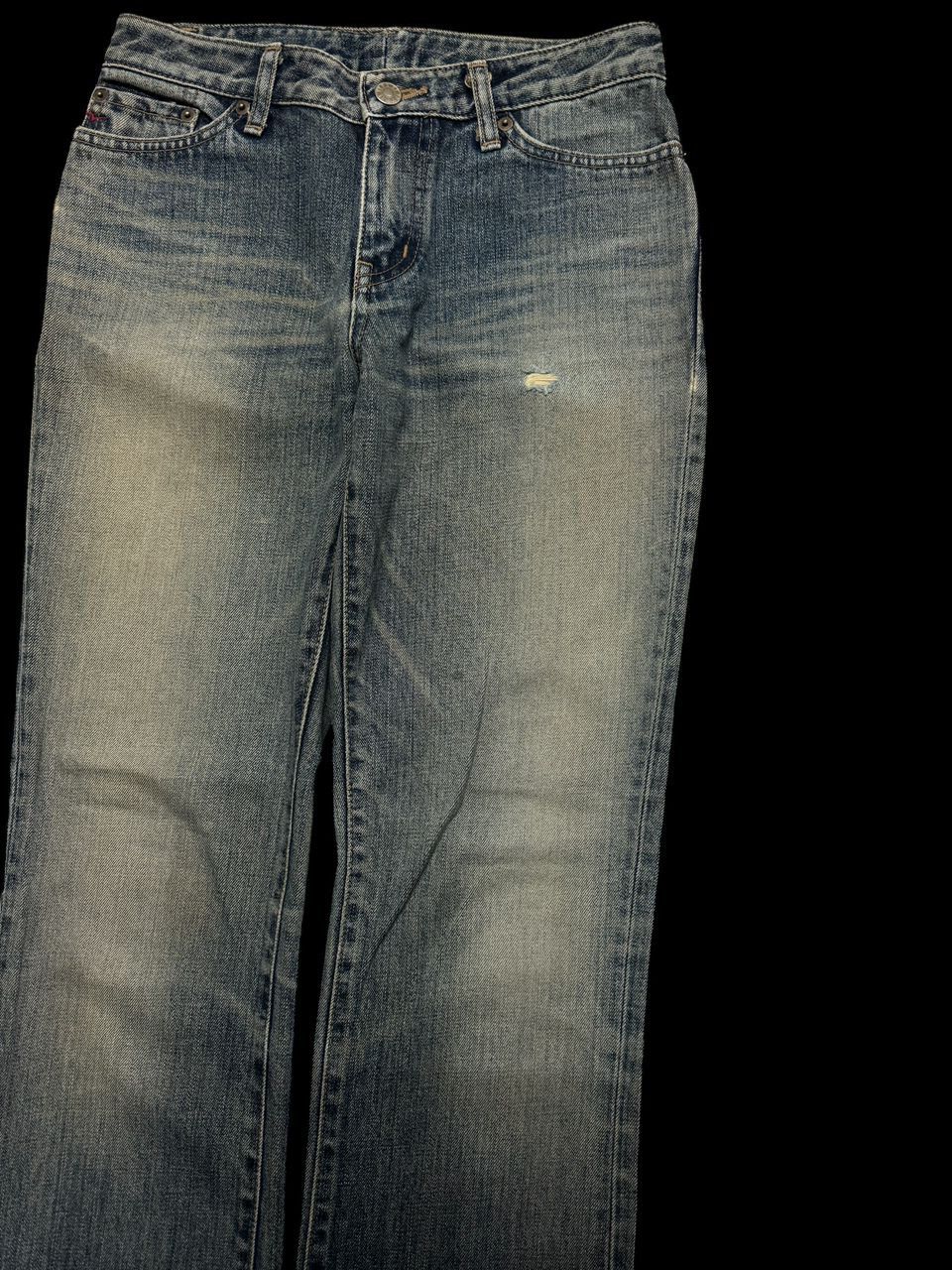 Edwin INSANE Vintage 80s Edwin Rusty Mudwash Distressed Jeans Size US 27 - 5 Thumbnail