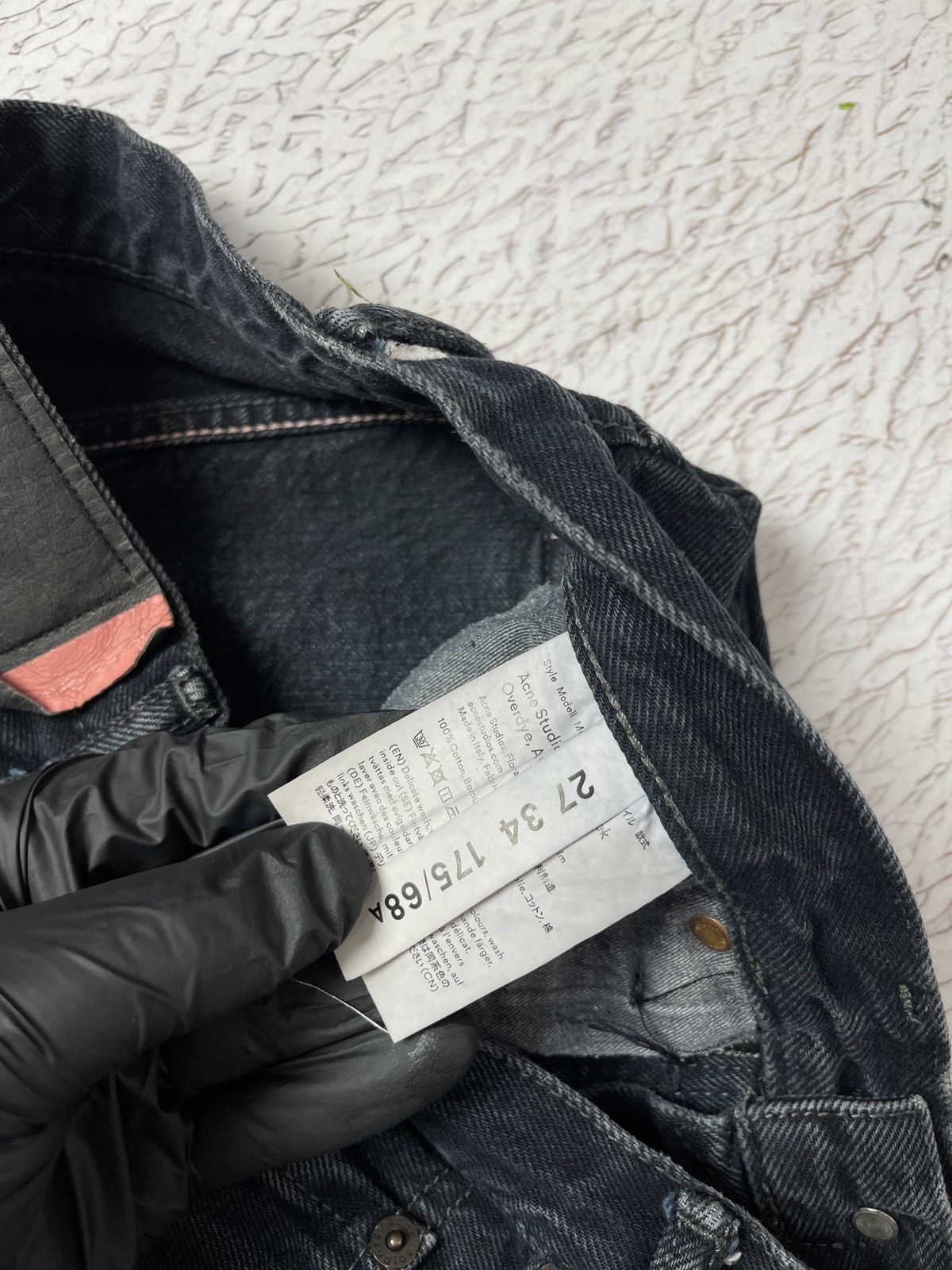 Acne Studios Acne Studios Bla Konst Jeans Black Overdye Fly Fits Unisex Size 27" / US 4 / IT 40 - 12 Thumbnail