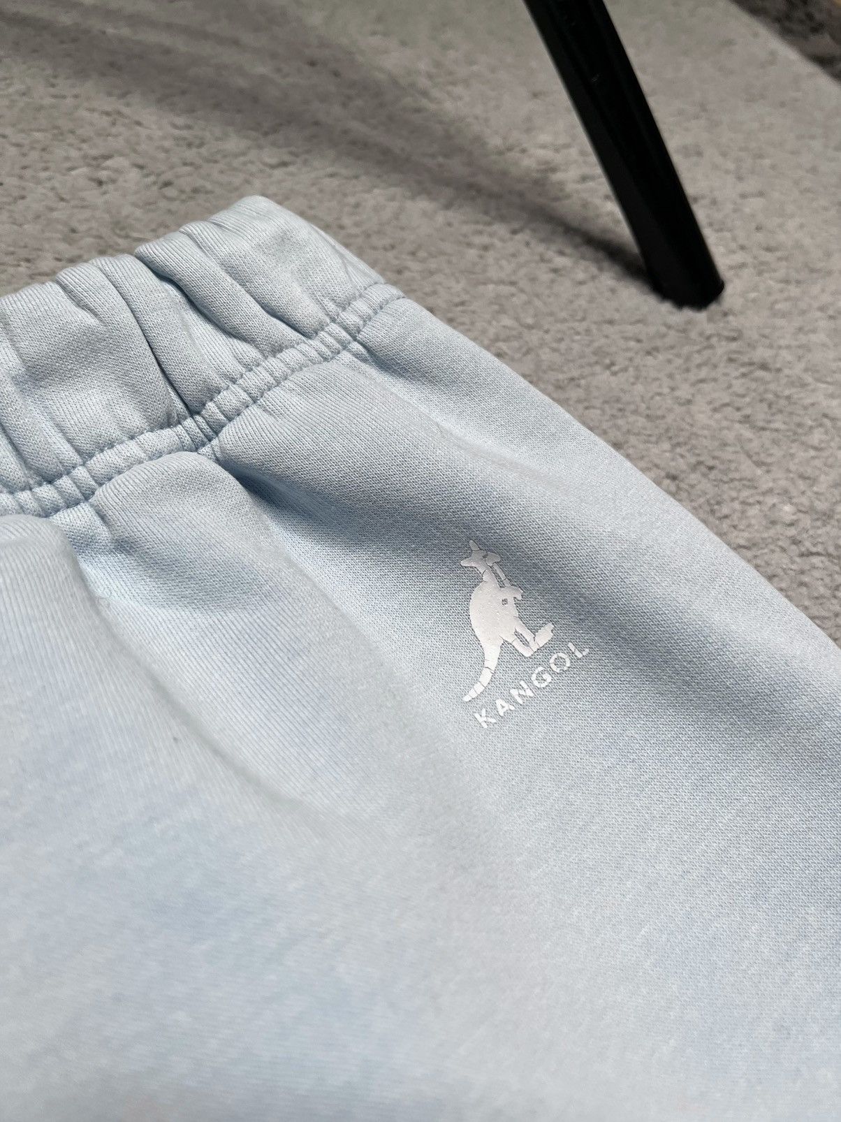 Kangol Vintage Basic Sweatpants Baby Blue Straight Leg Kangol Size US 30 / EU 46 - 3 Thumbnail