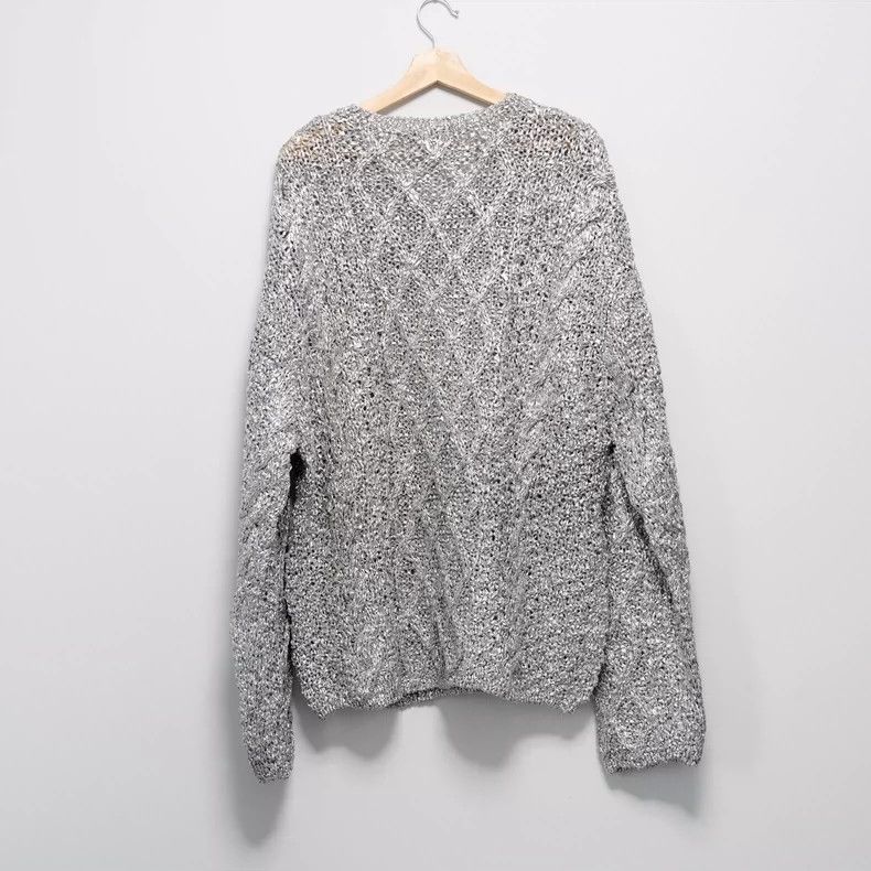 Yohji Yamamoto Yohji Yamamoto80ss sparkly prismatic knit sweater 2503-Next Size US M / EU 48-50 / 2 - 2 Thumbnail