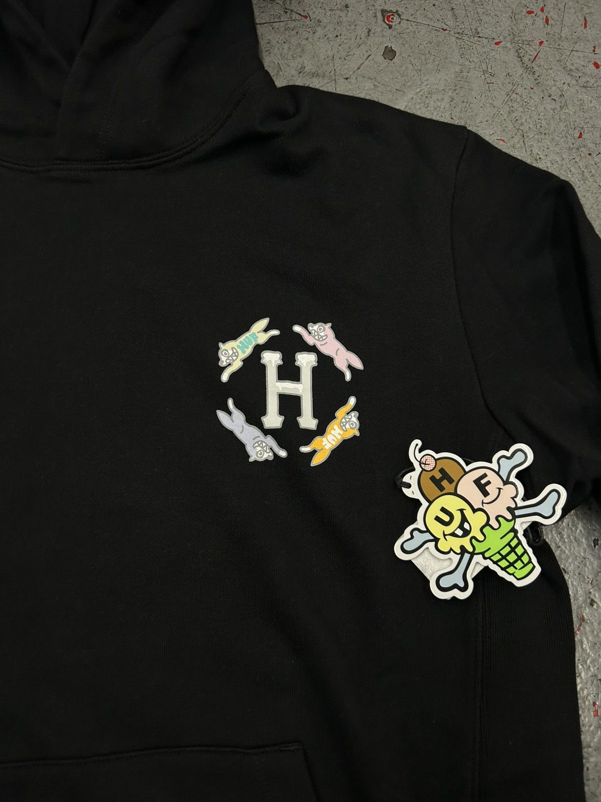 Huf × Icecream Ice Cream X HUF Running Dog Hoodie Size Small NEW Size US S / EU 44-46 / 1 - 2 Thumbnail