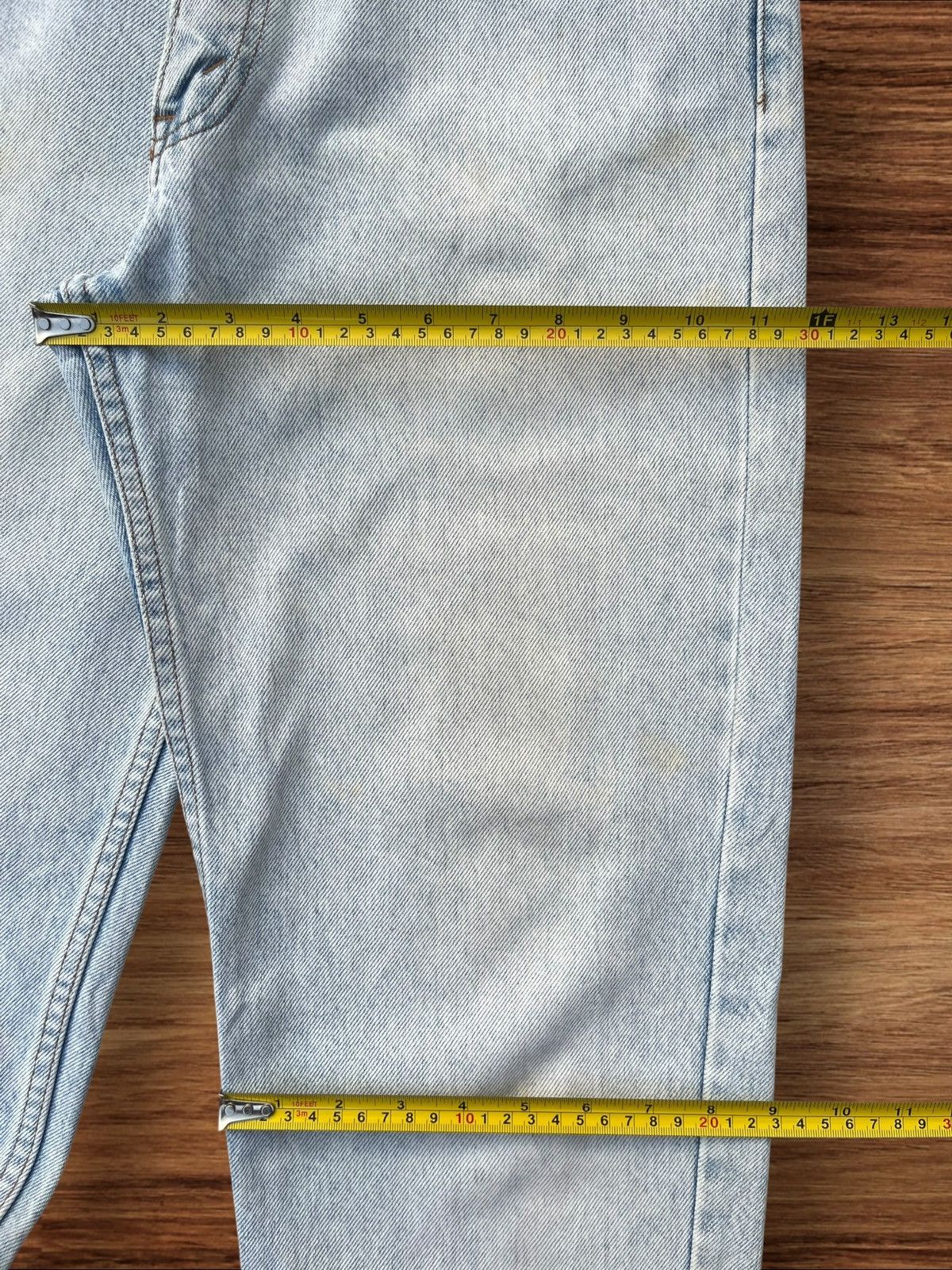 Levi's Vintage Y2K Levi’s Big E Blue Washed Apache Barrel Jeans Size US 29 - 17 Thumbnail