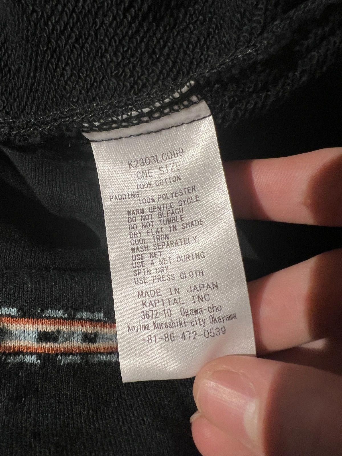 Kapital Kapital Black Scarf Hoodie Size US L / EU 52-54 / 3 - 7 Thumbnail