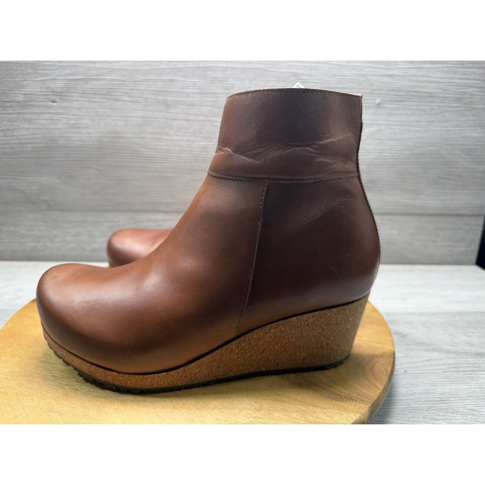 Birkenstock Birkenstock Papillio Ebba Wedge Boots Brown EU 38. Women 7 Size US 7 / IT 37 - 3 Thumbnail