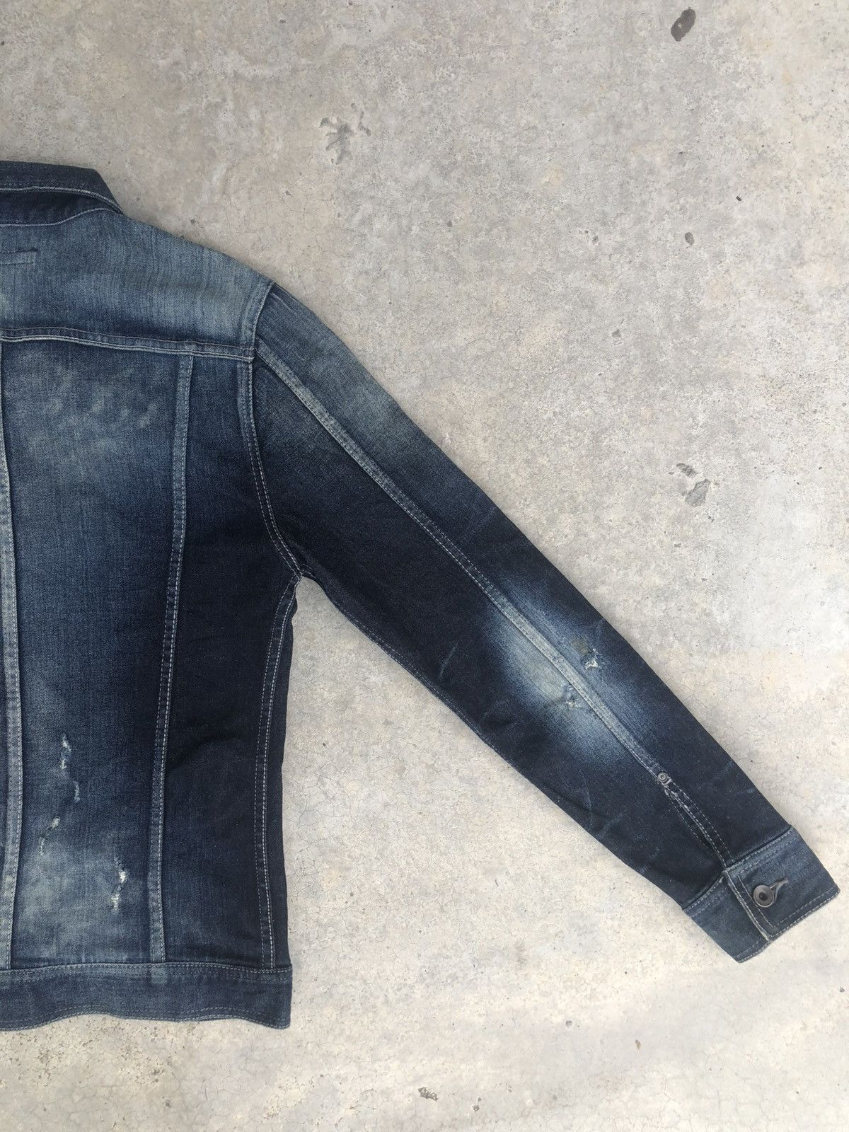 If Six Was Nine Japanese Fuga Distressed Denim Size US M / EU 48-50 / 2 - 8 Thumbnail