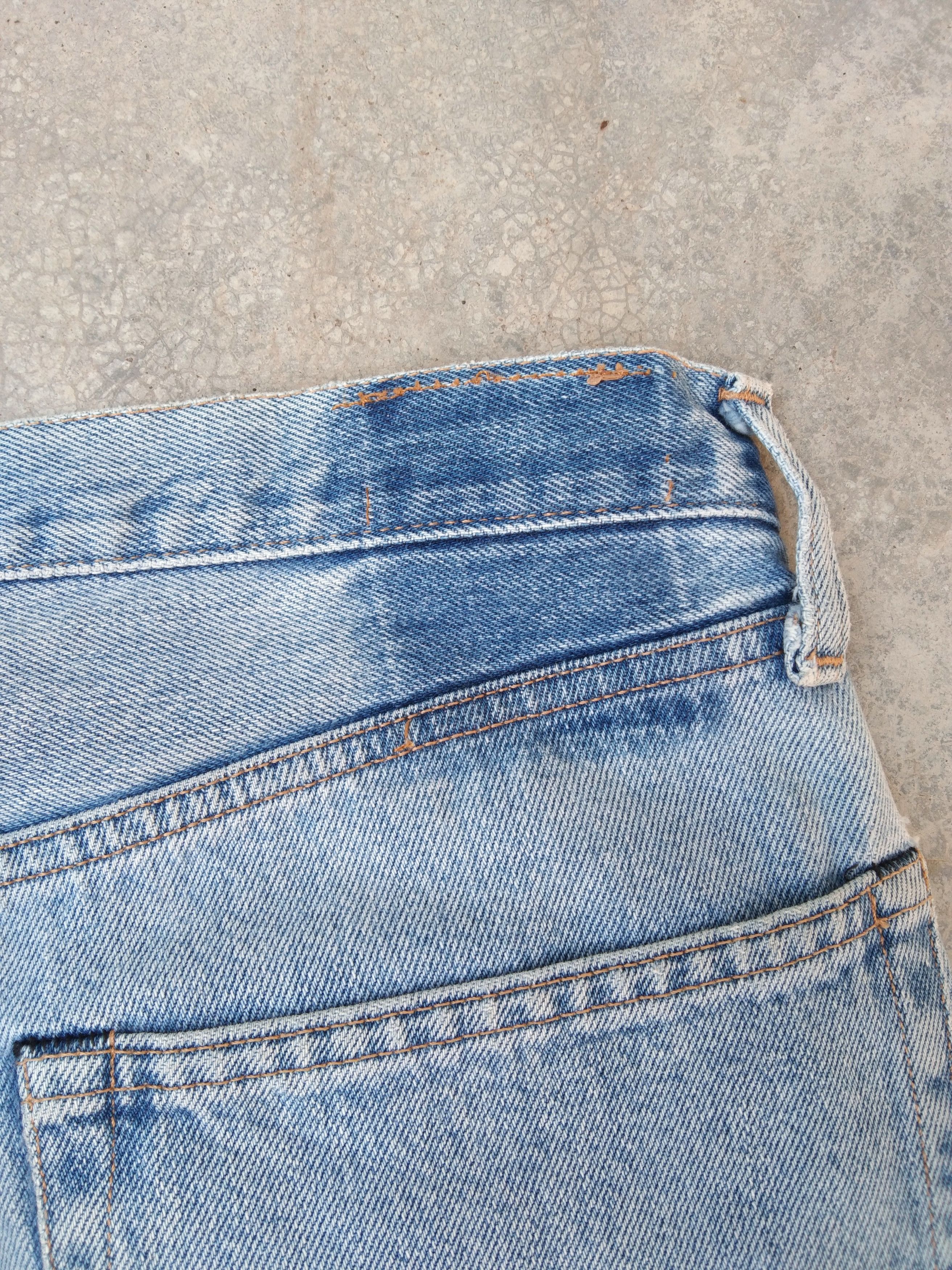 Vintage Vintage Replay Blue Wash Straight Leg Jeans 30x32 Size US 30 / EU 46 - 5 Thumbnail