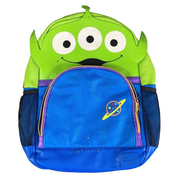 Disney Toy Story Green Alien Loungefly Disney Pixar Backpack Medium ...