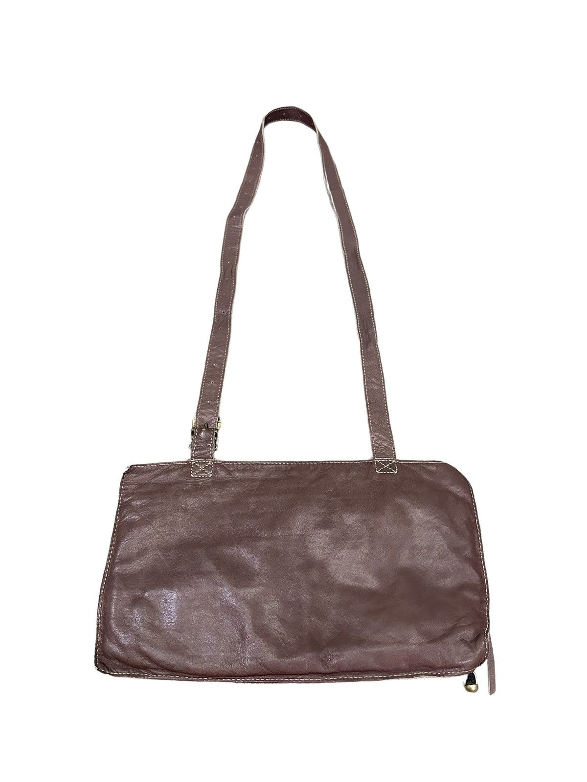 Japanese Brand A.I.P LEATHER CROSSBODY BAG Size ONE SIZE - 3 Thumbnail
