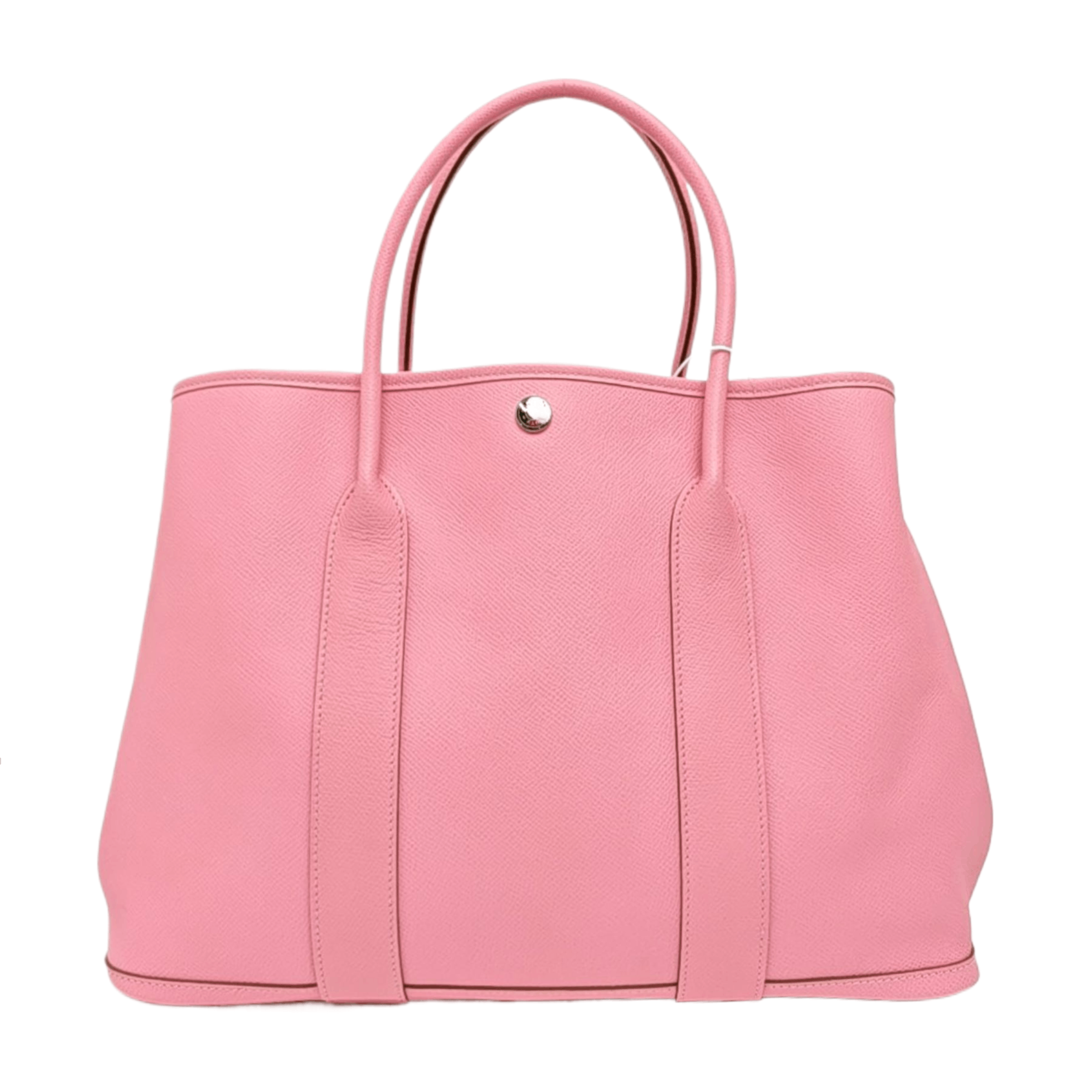 Hermes HERMÈS Garden Party 36 Epsom Leather Tote Bag Pink Size ONE SIZE - 1 Thumbnail