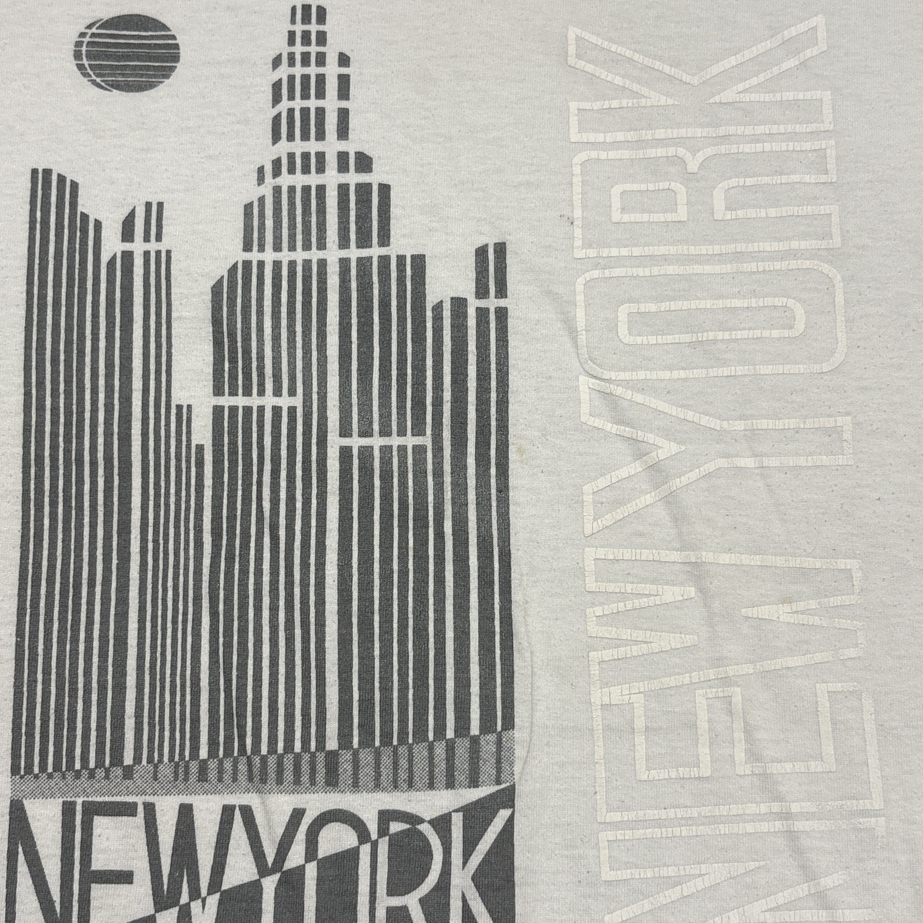 Vintage Vintage New York City Shirt NYC 90s Single Stitch Art Tee Size US XL / EU 56 / 4 - 5 Thumbnail