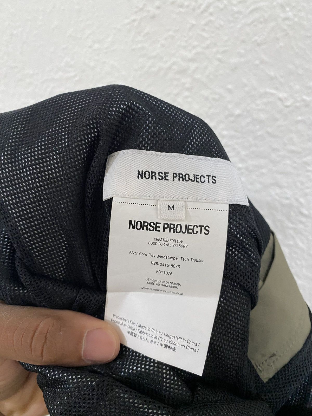 Norse Projects Alvar Gore-Tex Windstopper Tech Trousers Size US 33 - 11 Thumbnail