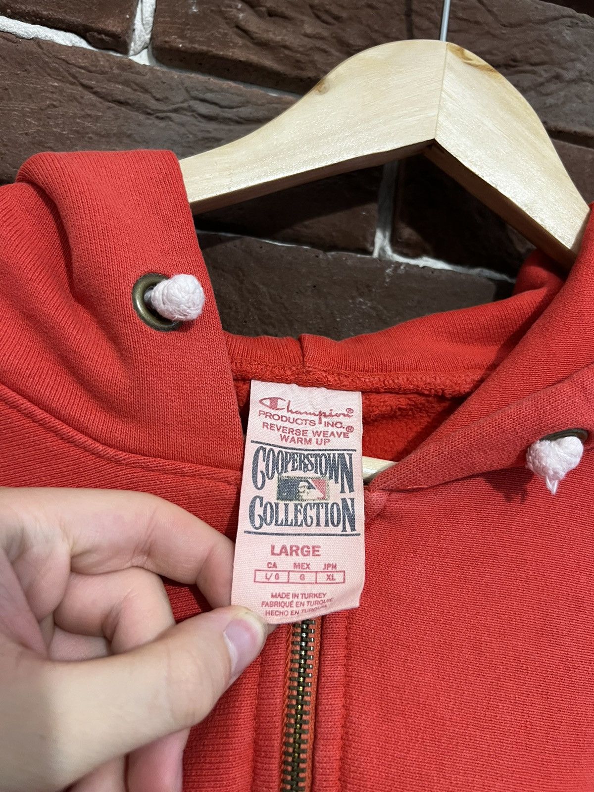 Champion Red Sox Giants MLB Champion Reverse Weave Zip Hoodie Hype Size US L / EU 52-54 / 3 - 4 Thumbnail