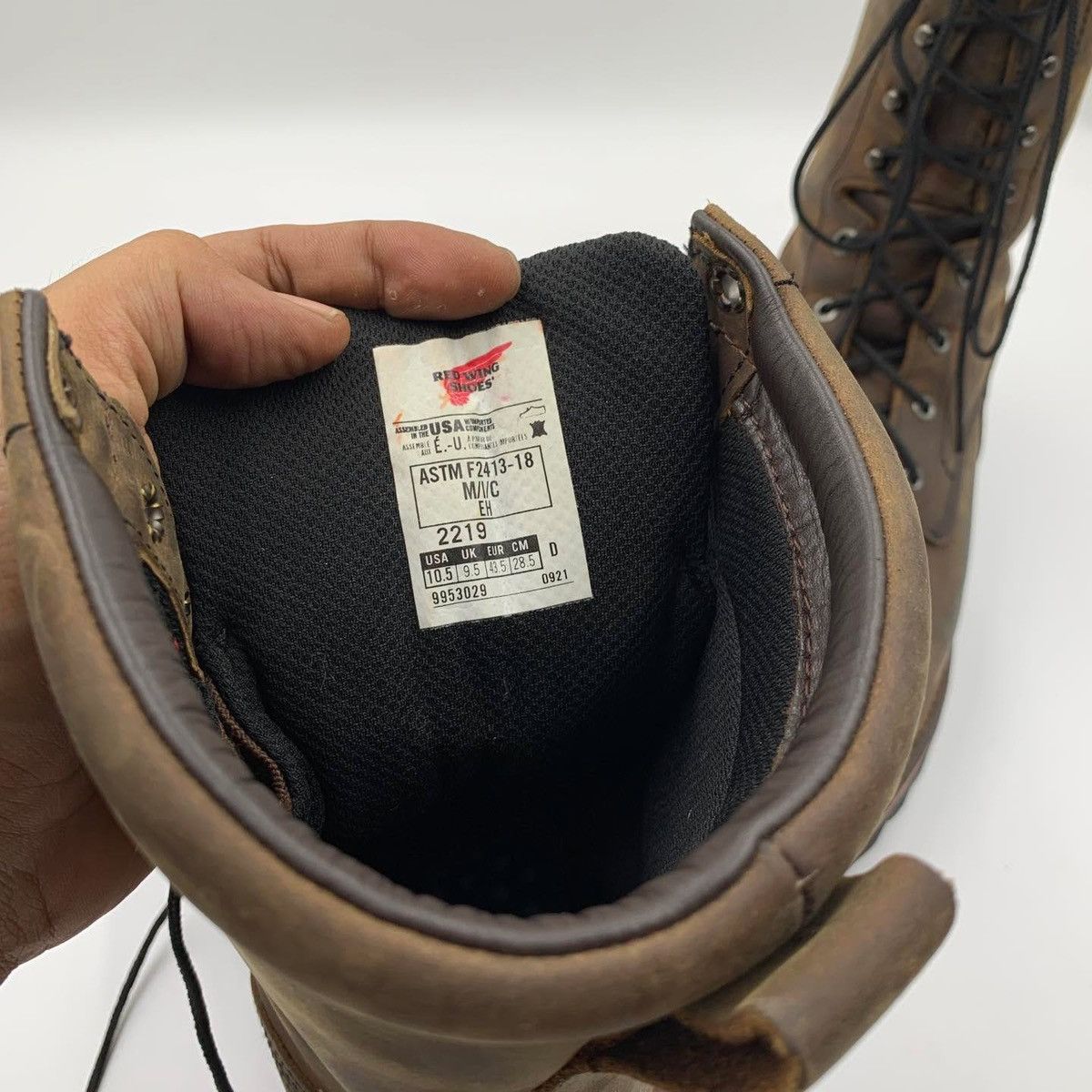 Red Wing Redwing 2219 logger boots Size US 10.5 / EU 43-44 - 10 Thumbnail