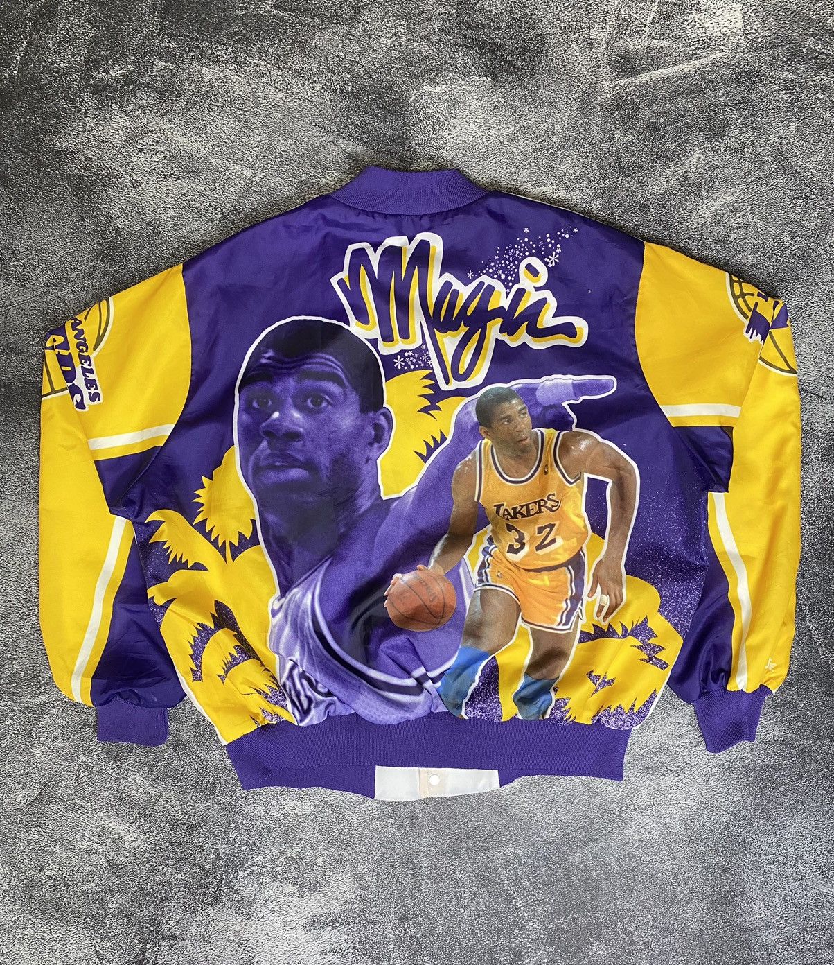 Chalk Line Jacket Chalk Line Lakers Vintage 90s Size US XL / EU 56 / 4 - 1 Thumbnail