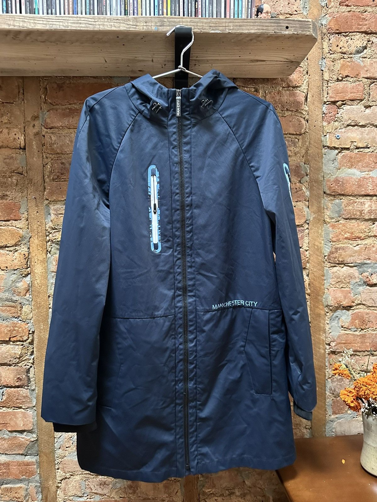 Vintage Manchester City Raincoat Size US M / EU 48-50 / 2 - 1 Thumbnail