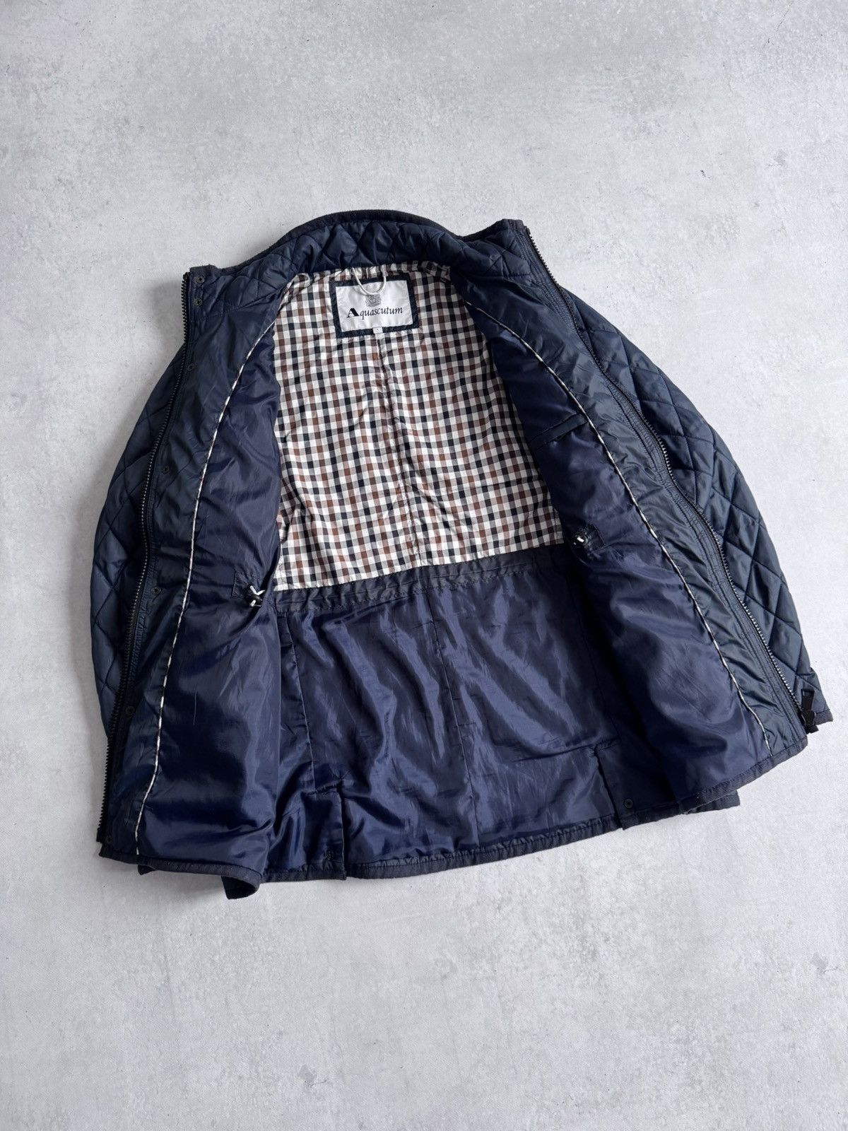 Aquascutum Navy Aquascutum Casual Men’s Lightweight Jacket Regular L Size US L / EU 52-54 / 3 - 6 Thumbnail