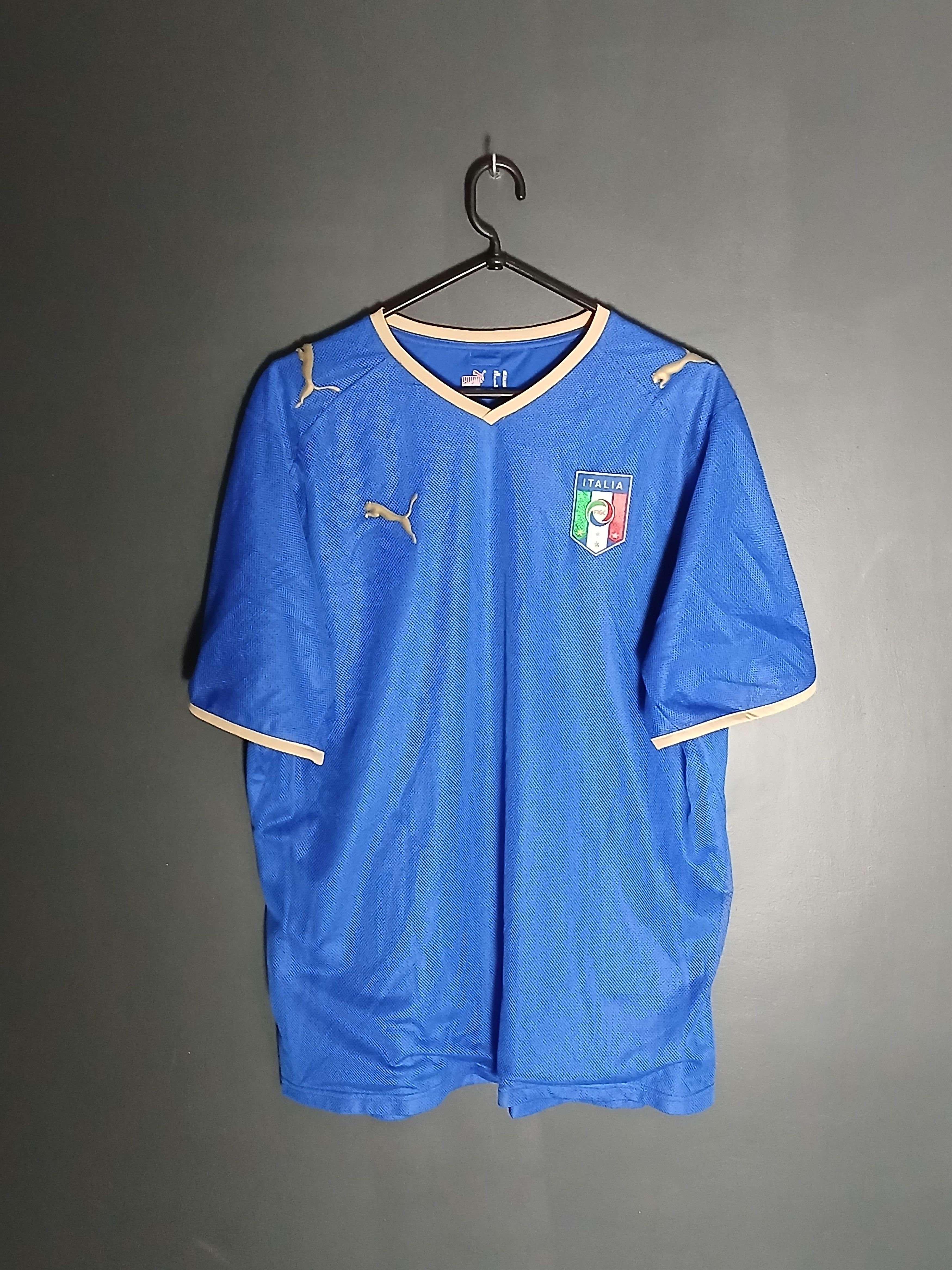 Other Italy National Team 2008/2009 Home Football Jersey T-Shirt Size US XL / EU 56 / 4 - 1 Thumbnail