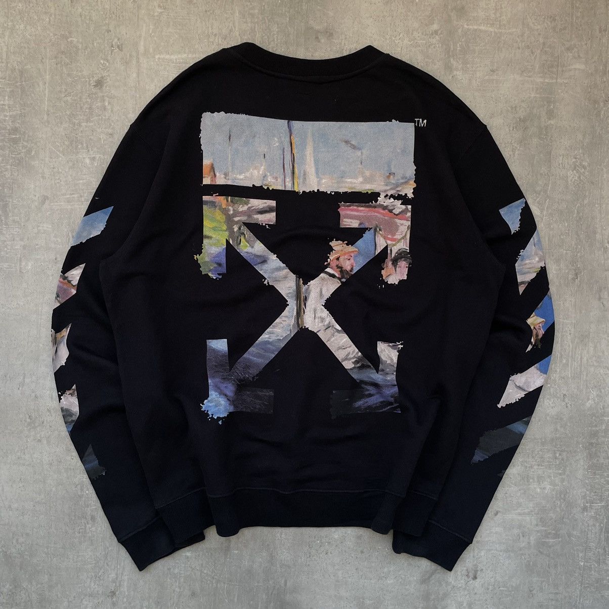 Offwhite oil painting 2024 sweatshirt