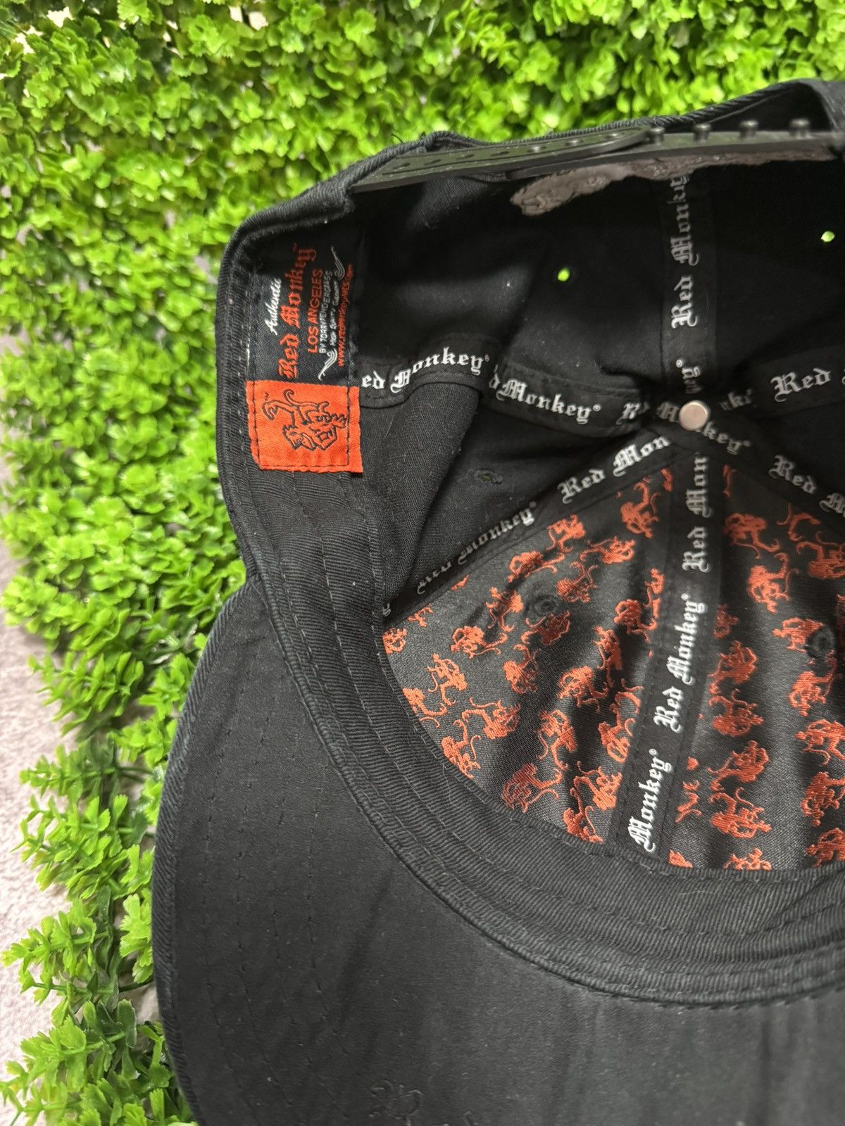 Japanese Brand Rare Vintage Cap Red Monkey Los Angeles. Avant-Garde style. Size ONE SIZE - 6 Thumbnail
