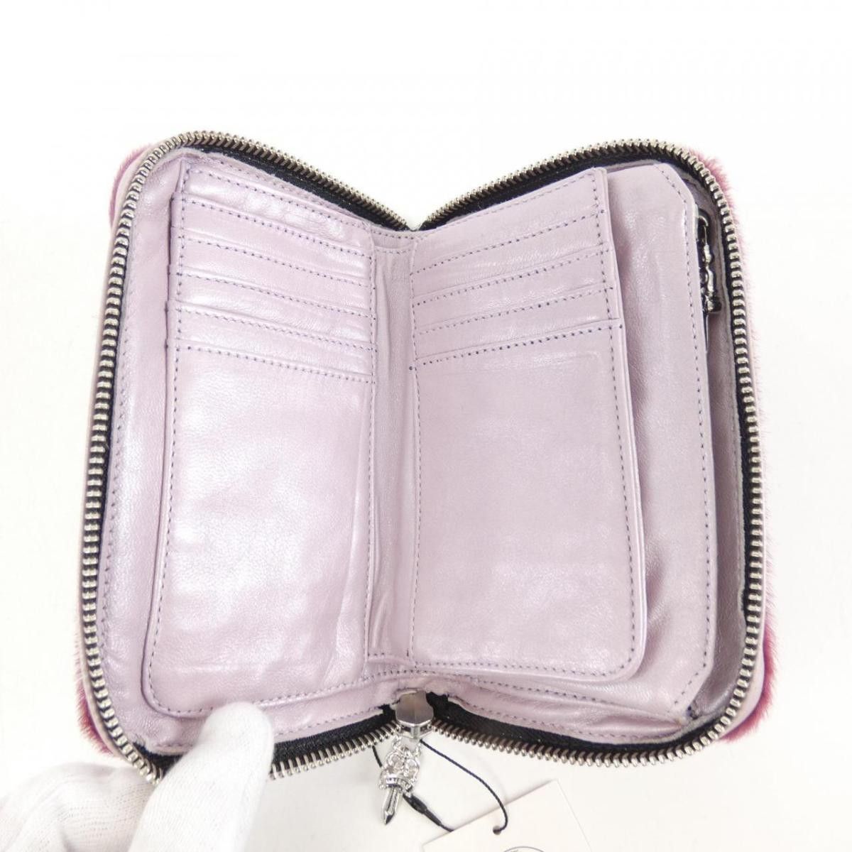 Chrome Hearts Chrome Hearts Pink Fur Wallet Size ONE SIZE - 5 Thumbnail