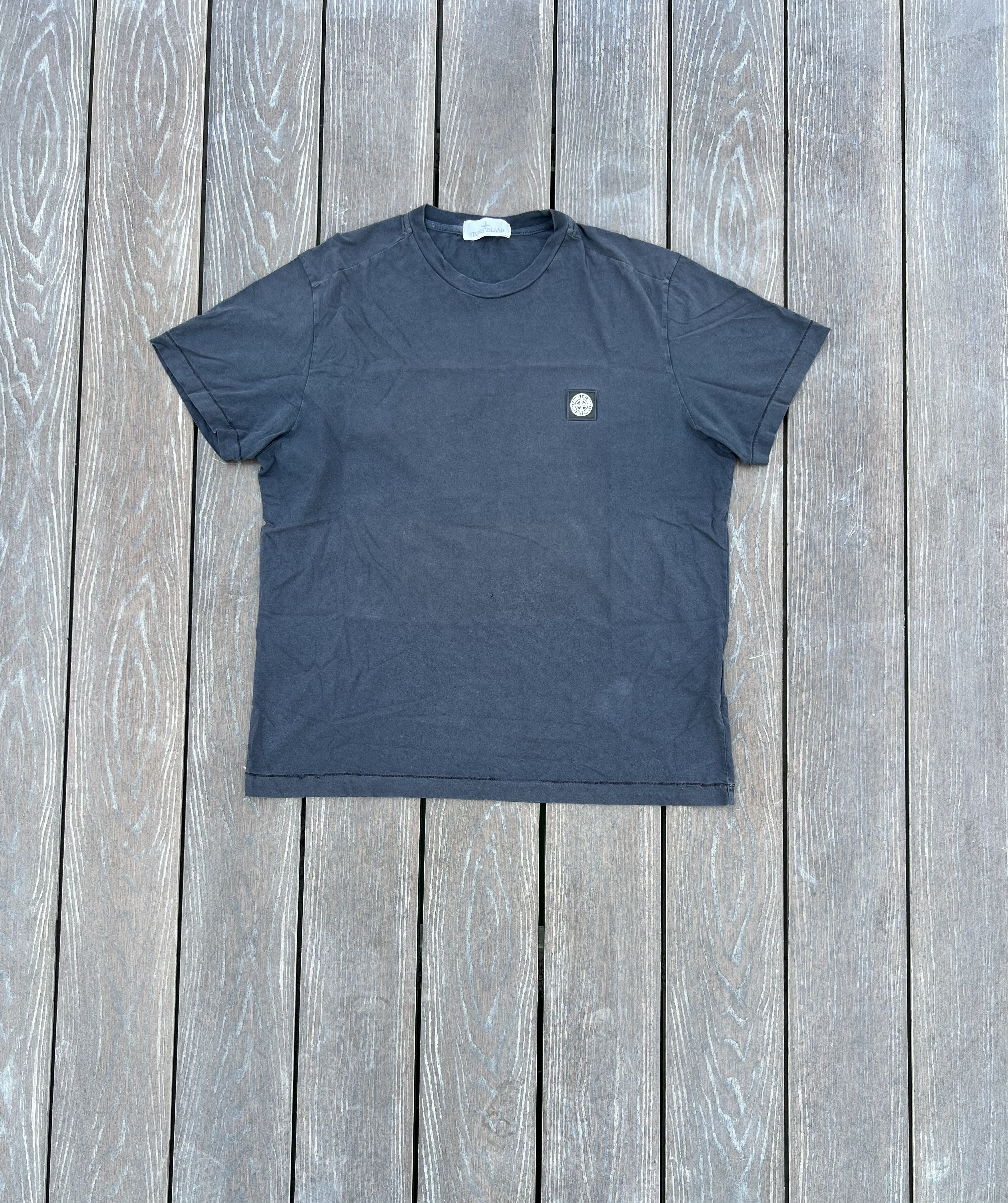 Stone Island Stone Island Compass-patch cotton T-shirt Size US XXL / EU 58 / 5 - 2 Thumbnail