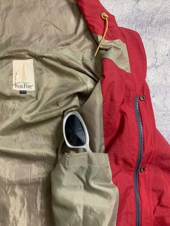Fox Racing × Japanese Brand Vintage Red 'Fox Fire' Parka Jacket Size US M / EU 48-50 / 2 - 5 Thumbnail
