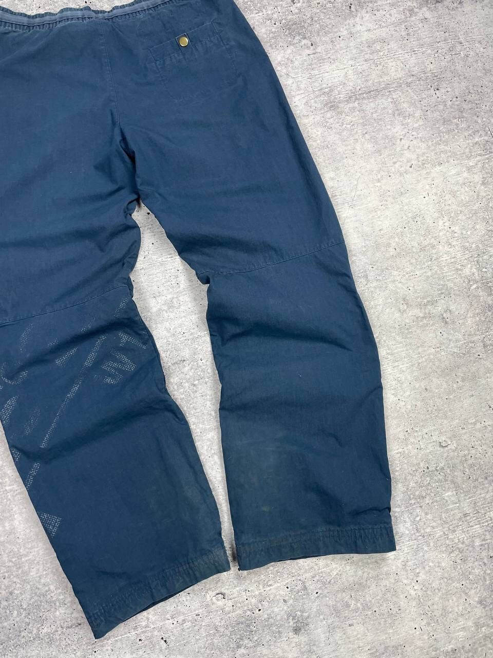 Nike × Vintage Vintage Nike Y2K Style Big Logo Swoosh Drill Nylon Pants Size US 32 / EU 48 - 21 Thumbnail