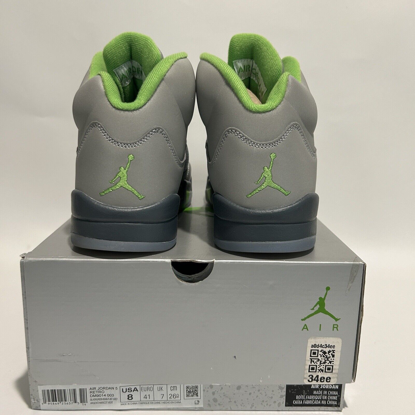 Nike Nike Shoes Air Jordan 5 Retro “Green Bean” 2022 Size US 8 / EU 41 - 4 Thumbnail