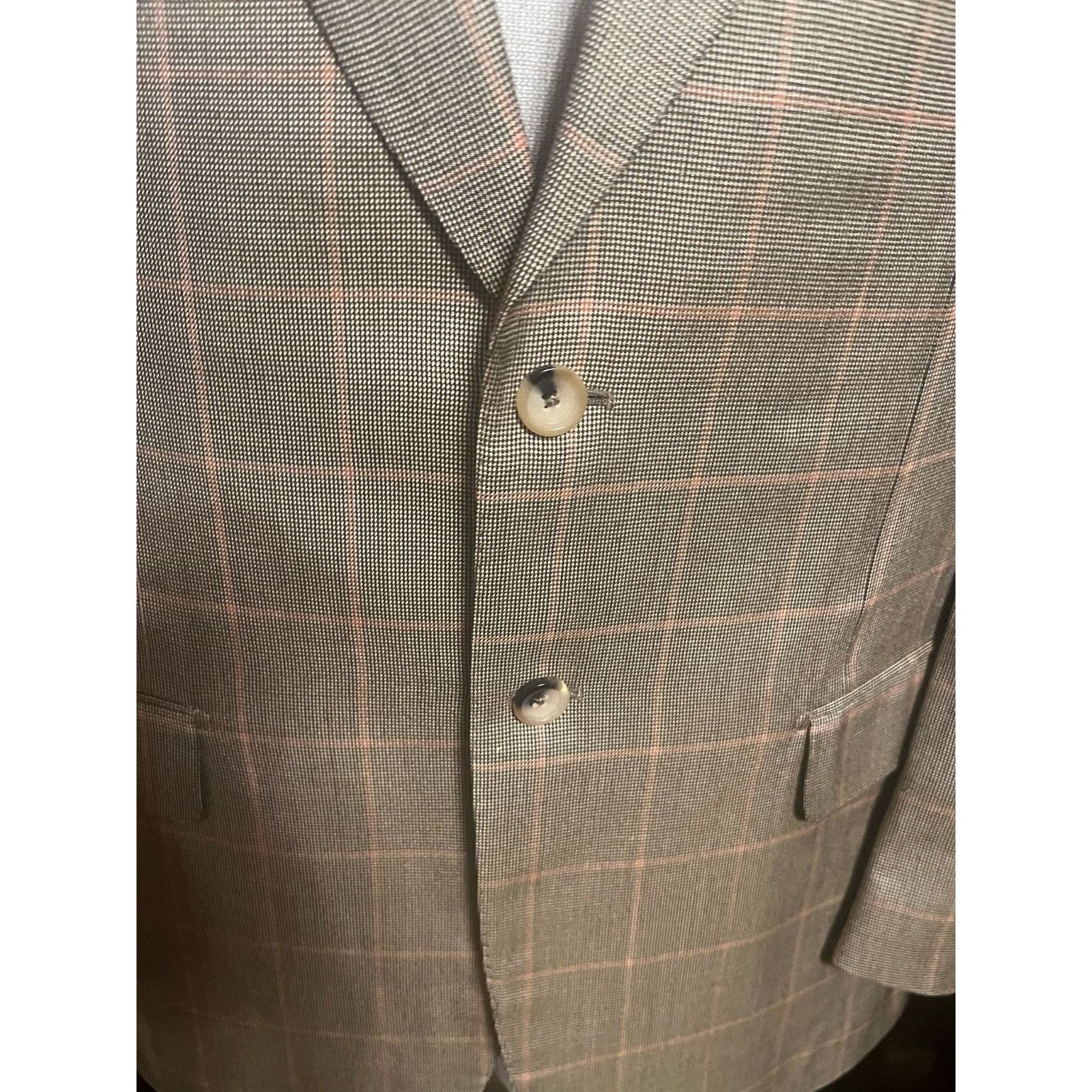 Pal Zileri Pal Zileri 3 Button 42L US/ 52L EU Blazer Jacket Size 42L - 4 Thumbnail