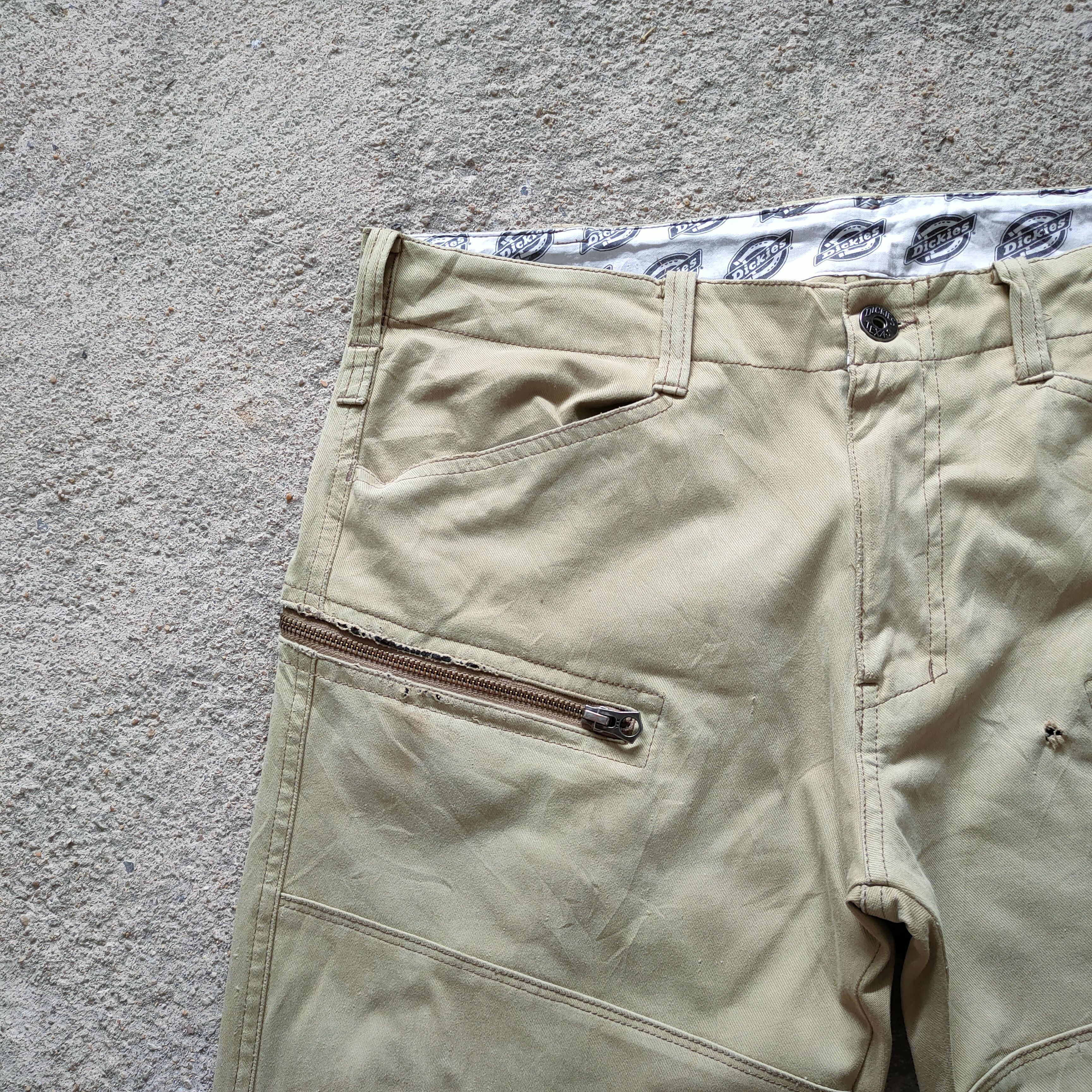 Dickies × Vintage DICKIES DISTRESSED CARGO PANTS Size US 36 / EU 52 - 5 Thumbnail