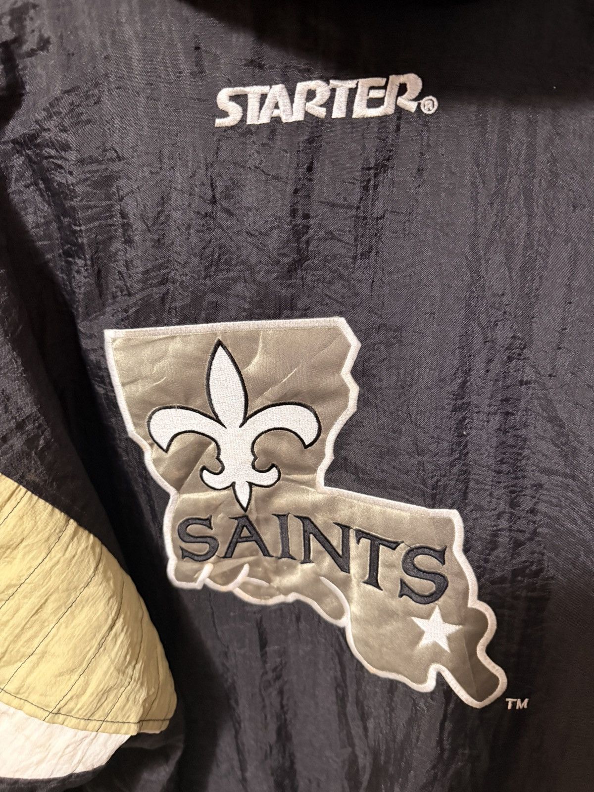 Starter Vintage Starter New Orleans Saints Jacket NFL Size US M / EU 48-50 / 2 - 4 Thumbnail