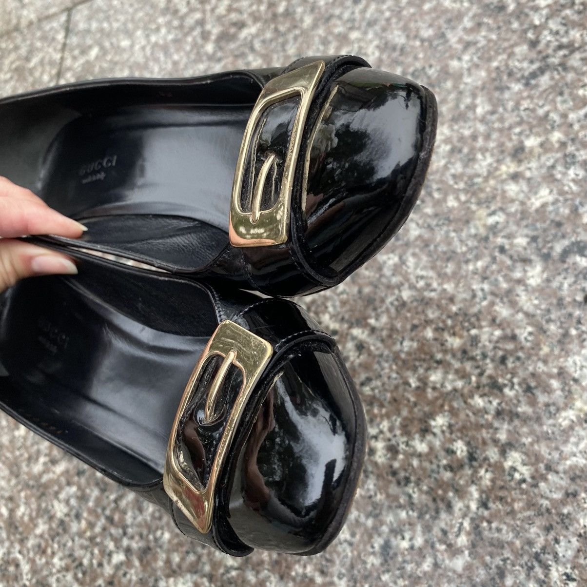 Gucci Vintage Gucci patent leather shoes Size US 7 / IT 37 - 4 Thumbnail