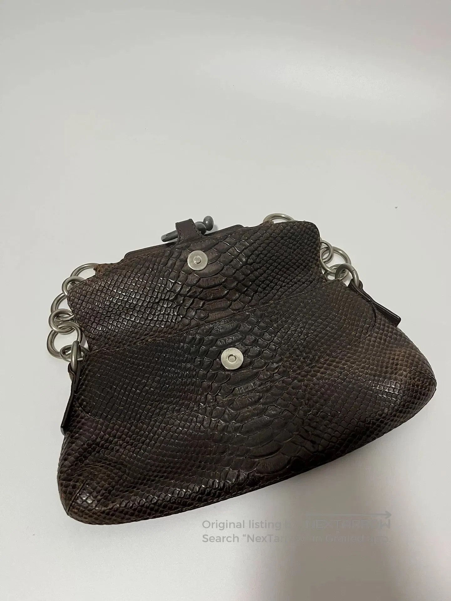 Kenzo Kenzo Snakeskin Underarm Bag. Size ONE SIZE - 4 Thumbnail