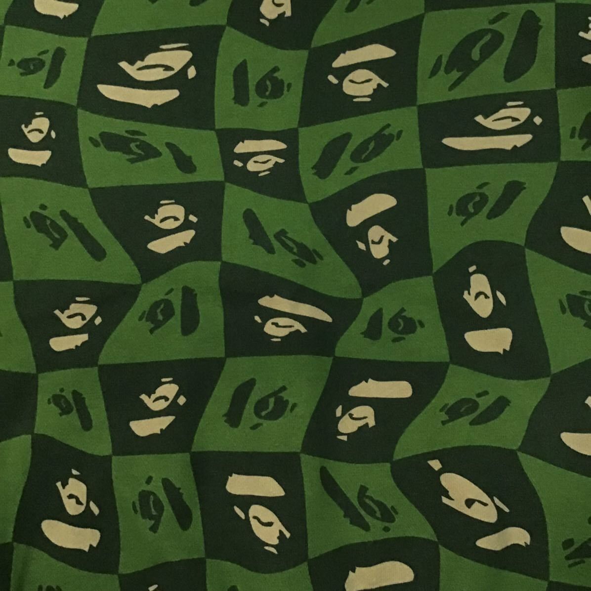 Bape BAPE FACE logo shark full zip hoodie green a bathing ape Size US M / EU 48-50 / 2 - 7 Thumbnail