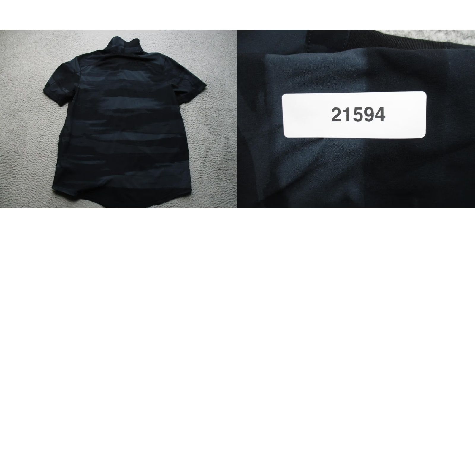 Smartwool Smartwool Shirt Mens Medium Black Stripe Short Sleeve Button Up Merino Casual Size US M / EU 48-50 / 2 - 9 Thumbnail