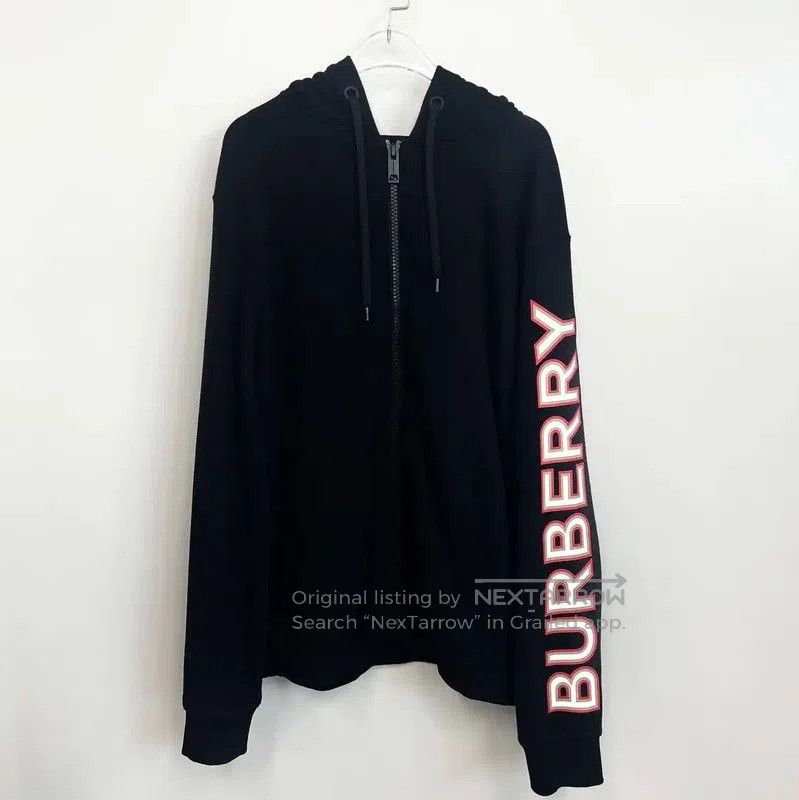 Burberry Burberry Black Women's Hoodie with Logo. Size L / US 10 / IT 46 - 1 Thumbnail