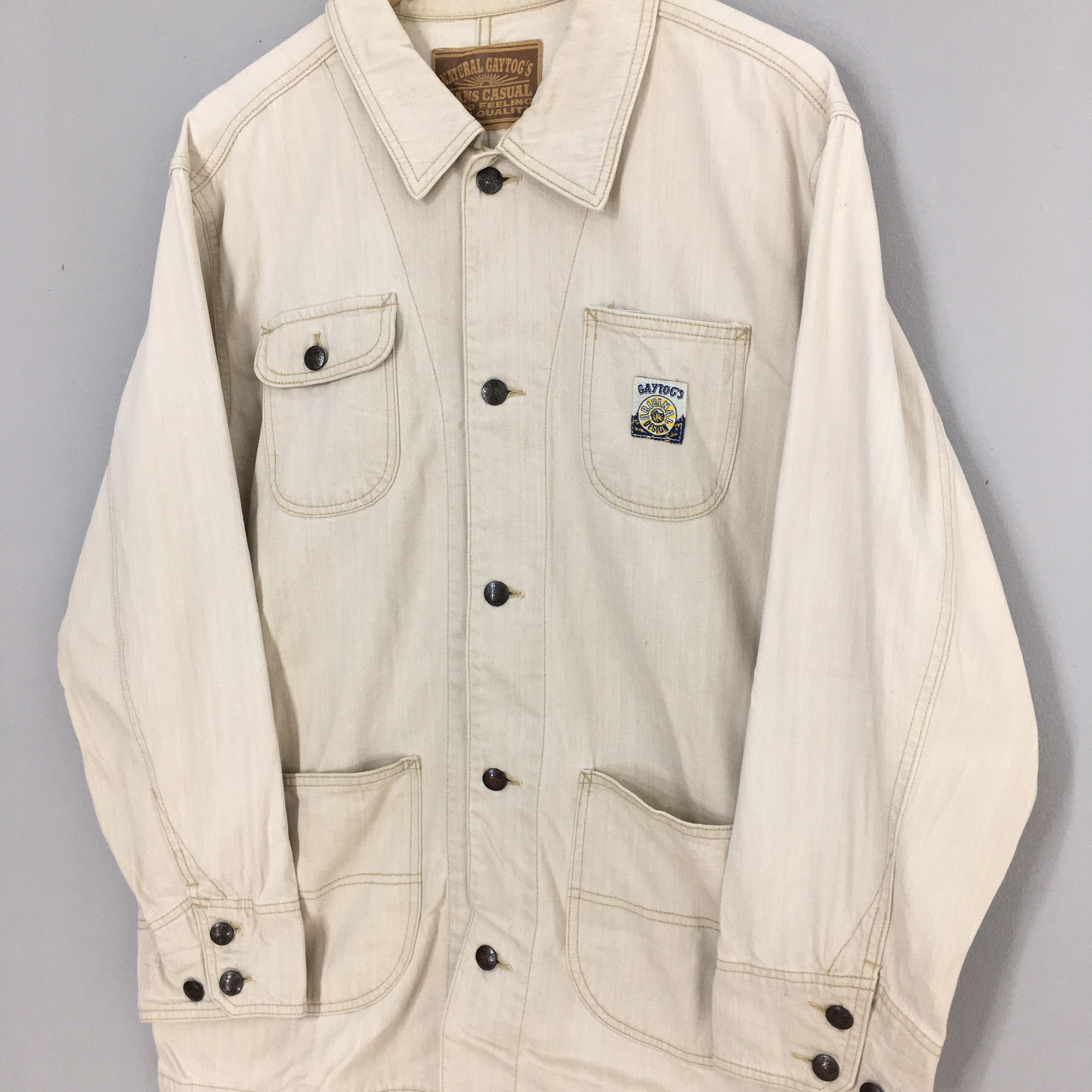 Vintage Gaytogs Workers Jeans Casual Jacket Large Size US L / EU 52-54 / 3 - 4 Thumbnail