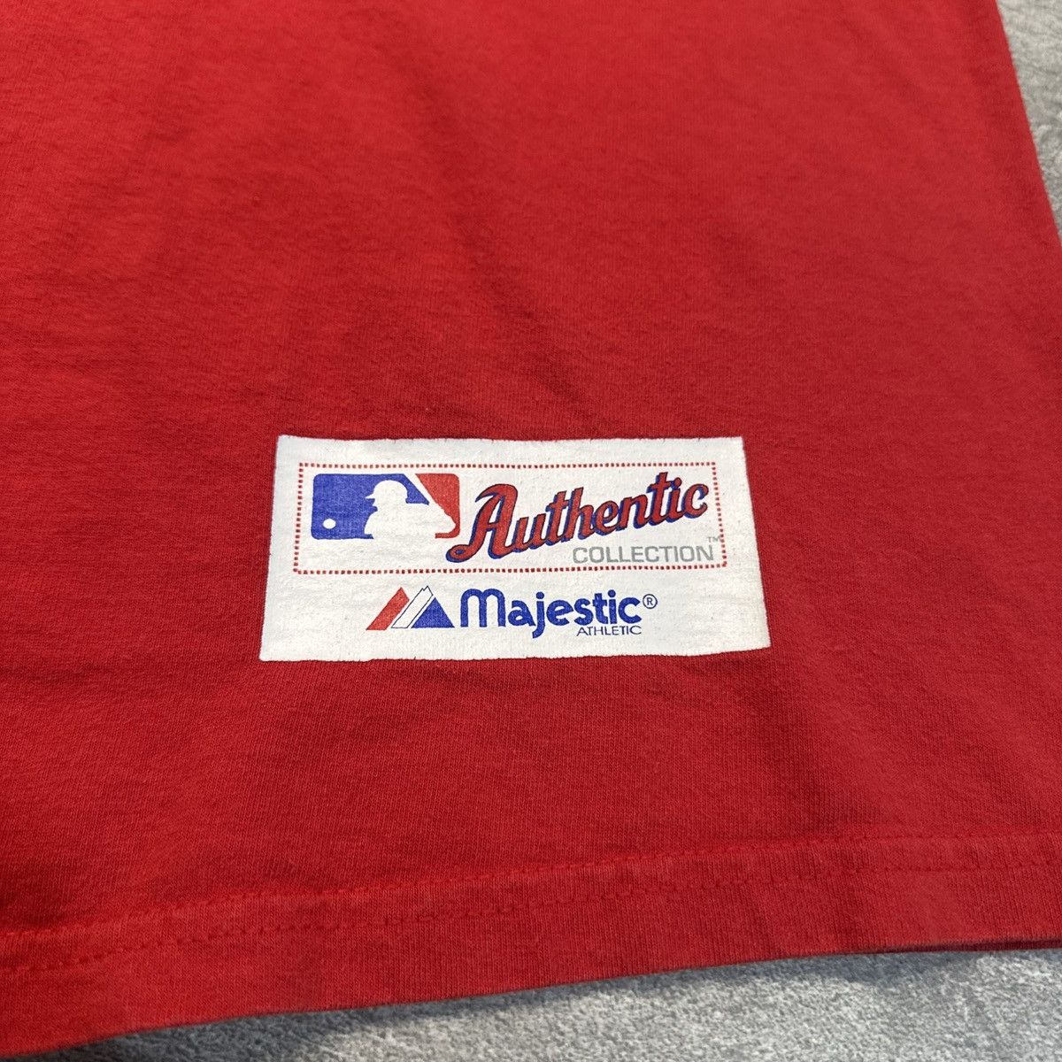 MLB × Majestic Vintage Y2K Washington Nationals MLB Majestic Shirt Size US XL / EU 56 / 4 - 3 Thumbnail