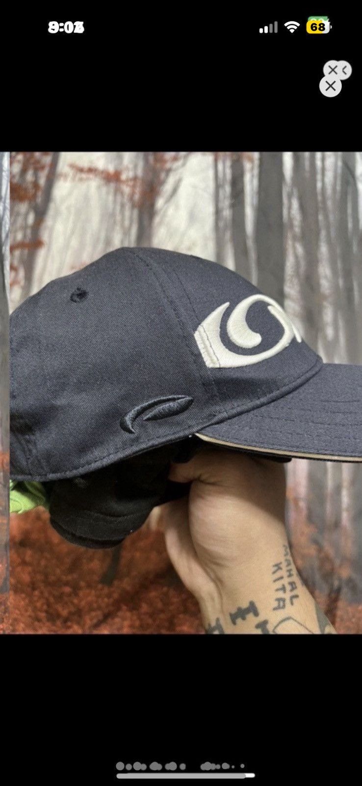 Salomon ***FINAL DROP***RARE 00s SALOMON TECHNICAL FITTED CAP S/M Size ONE SIZE - 5 Thumbnail
