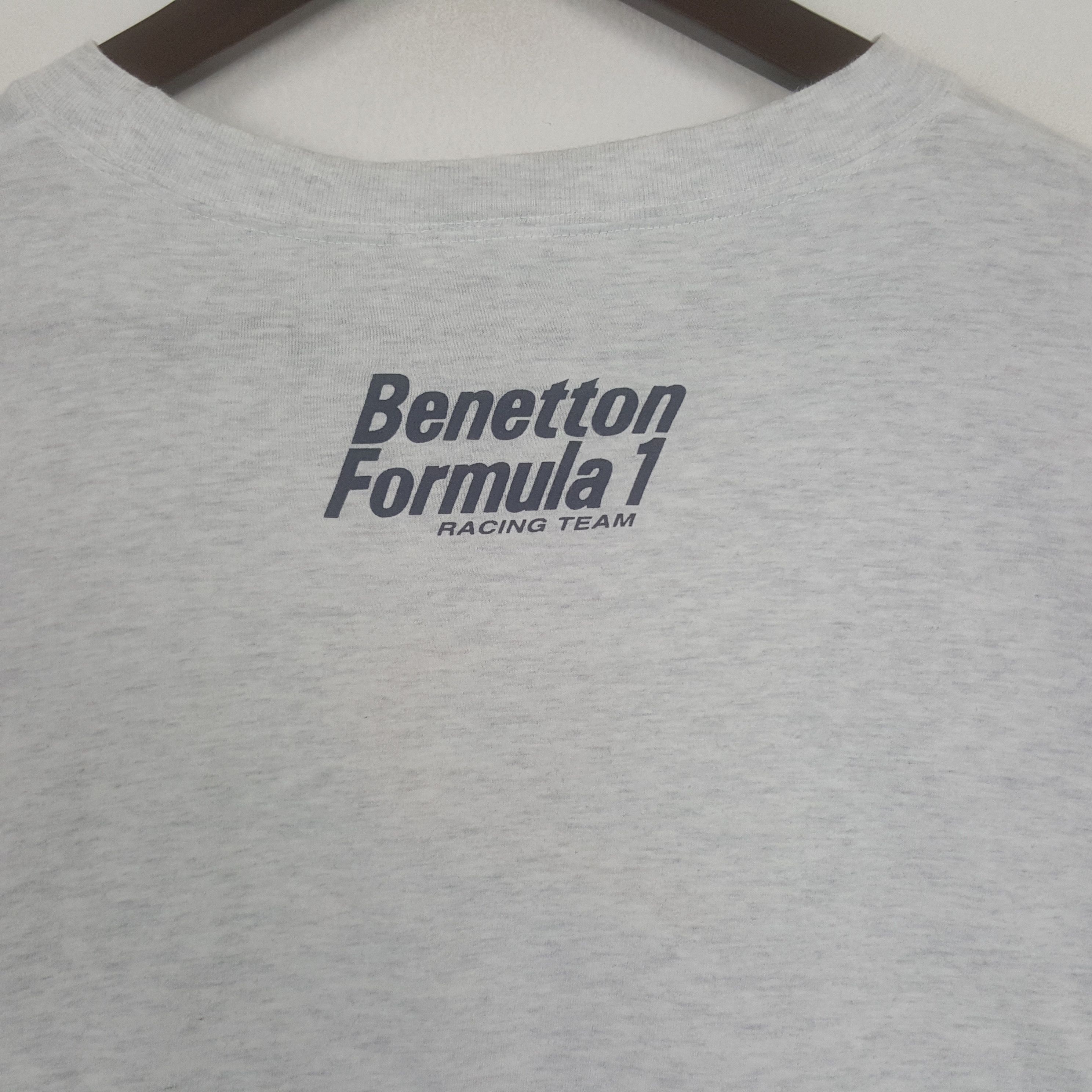 Benetton × Vintage Vintage Benetton Formula 1 Tshirt Size US L / EU 52-54 / 3 - 4 Thumbnail