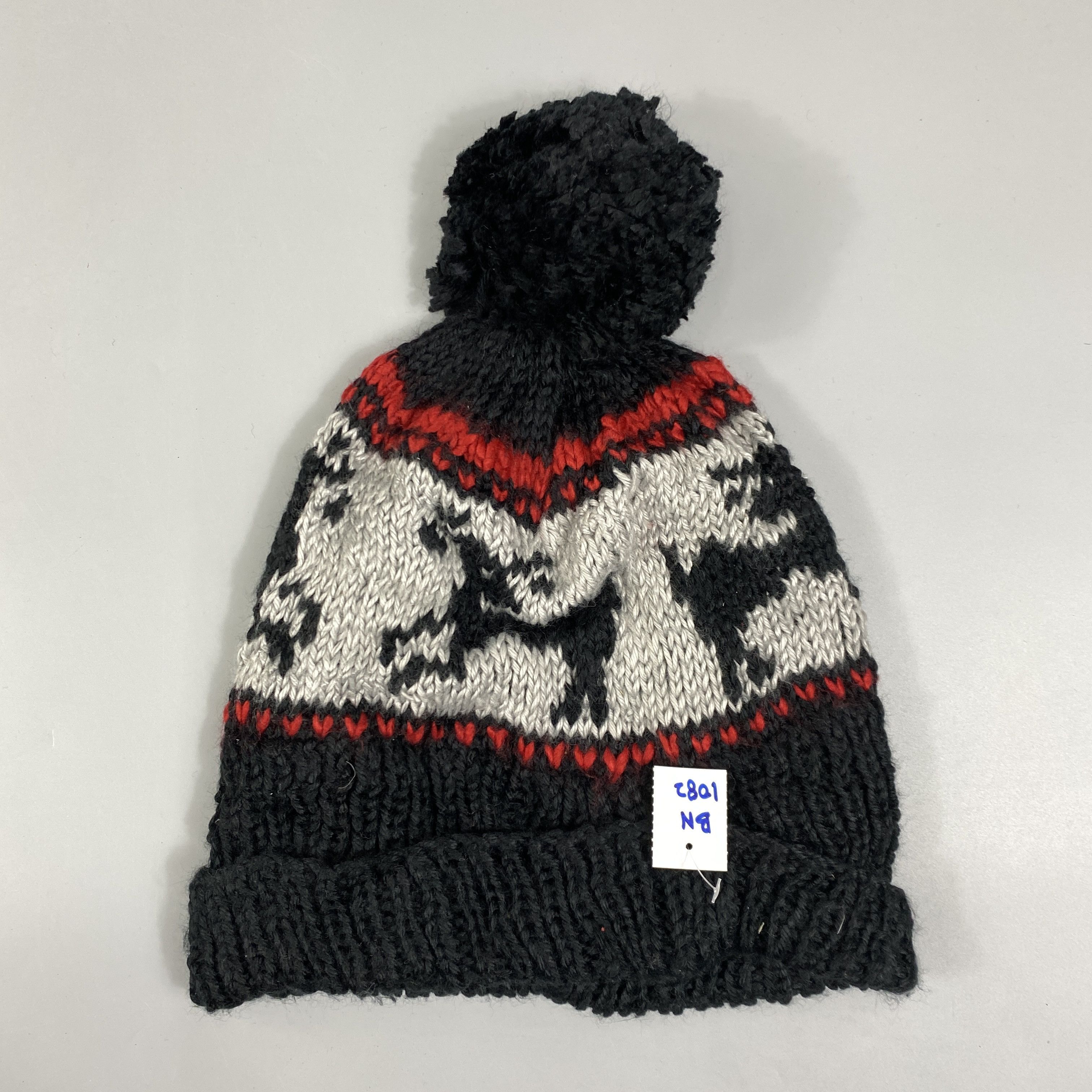 Japanese Brand Deer Winter Snow Cap Beanie Hats -BN1082 Size ONE SIZE - 6 Thumbnail