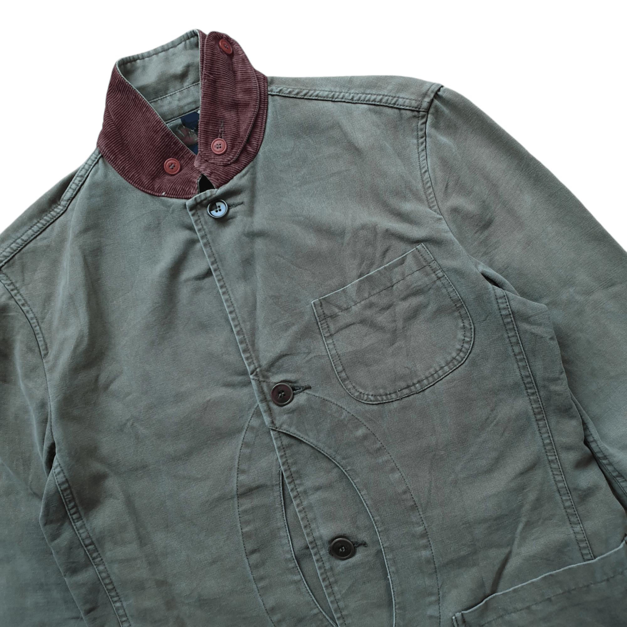 Aspesi Aspesi Amsterdam Blauw Chore Coat Jacket Size US S / EU 44-46 / 1 - 4 Thumbnail