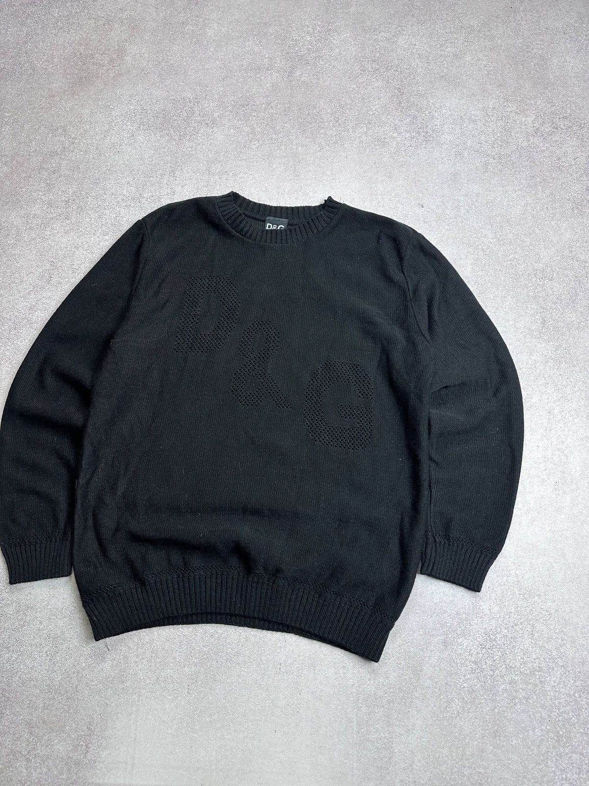 Dolce & Gabbana Vintage Dolce & Gabbana Big Logo Avantgarde Sweatshirt L Size US L / EU 52-54 / 3 - 1 Thumbnail