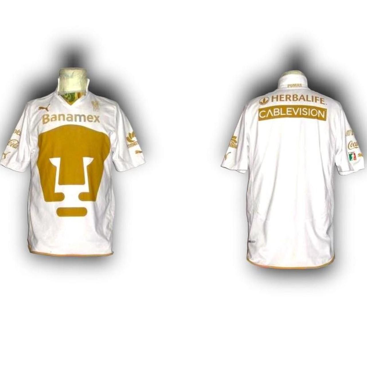 Puma Pumas UNAM Mexico 2010 2011 Home Shirt Jersey Size US L / EU 52-54 / 3 - 2 Thumbnail